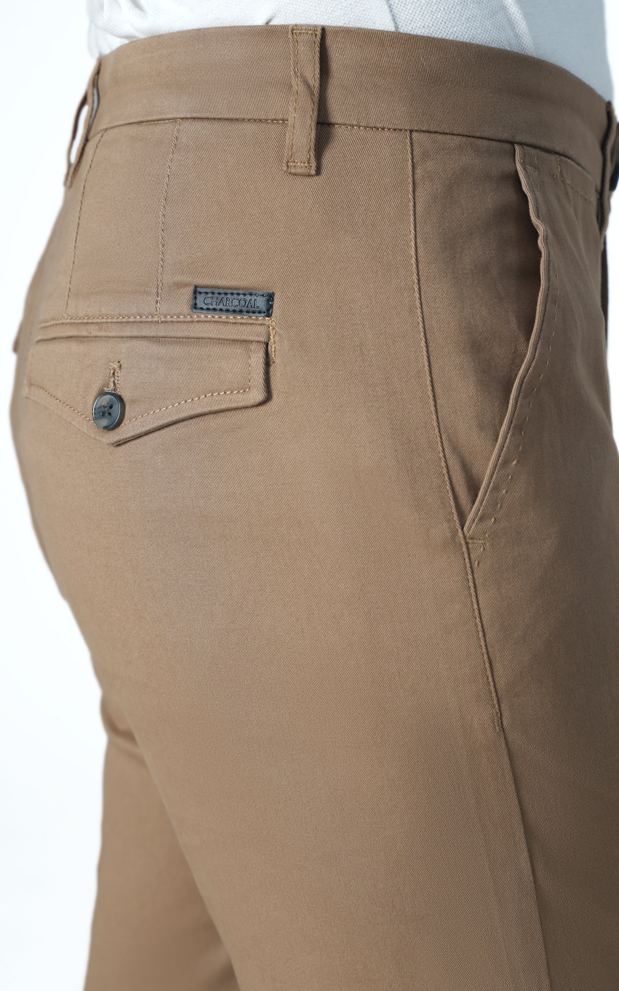 CROSS POCKET CASUAL PANT KHAKI