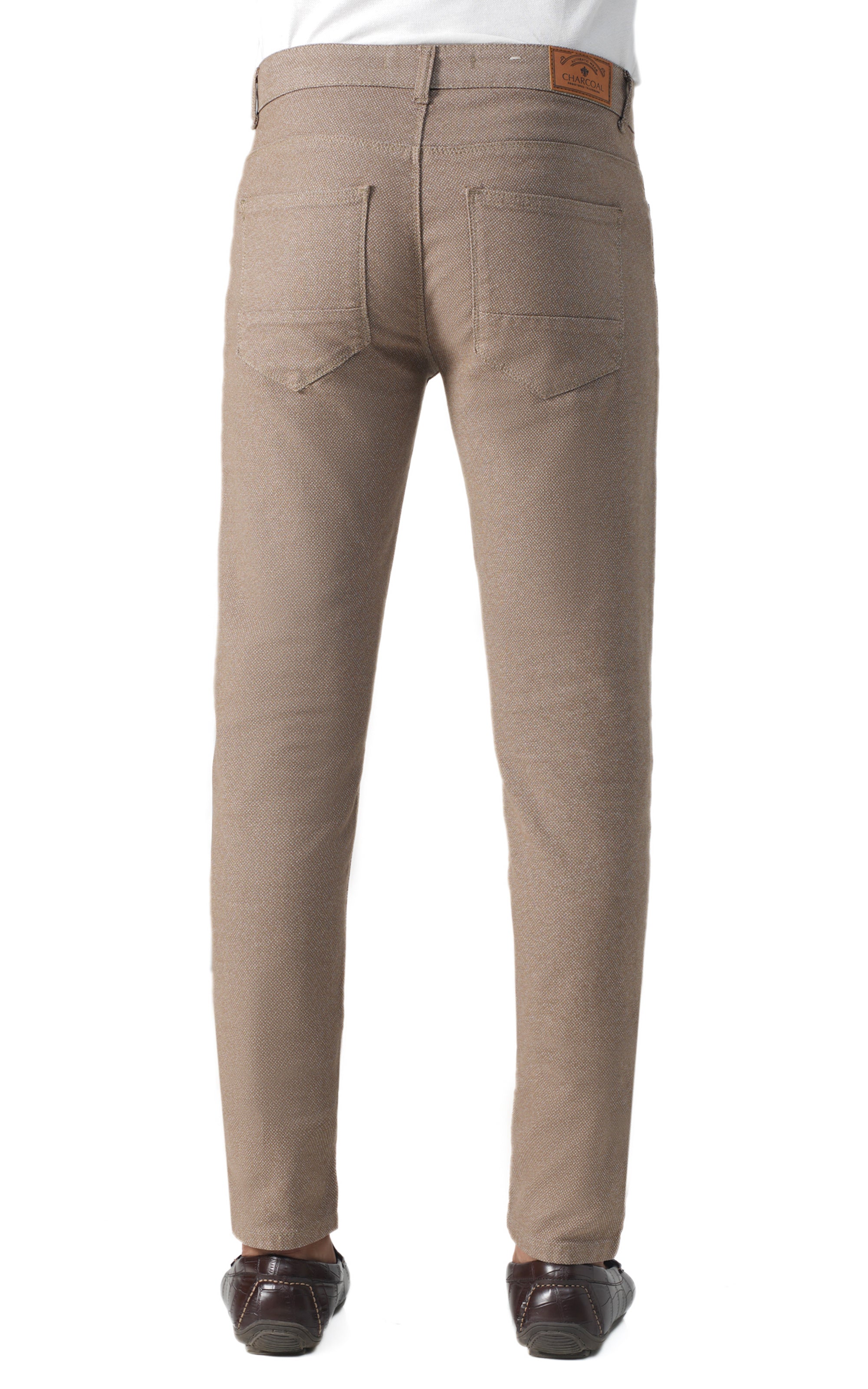 MELANGE 5-POCKET PANT OLIVE