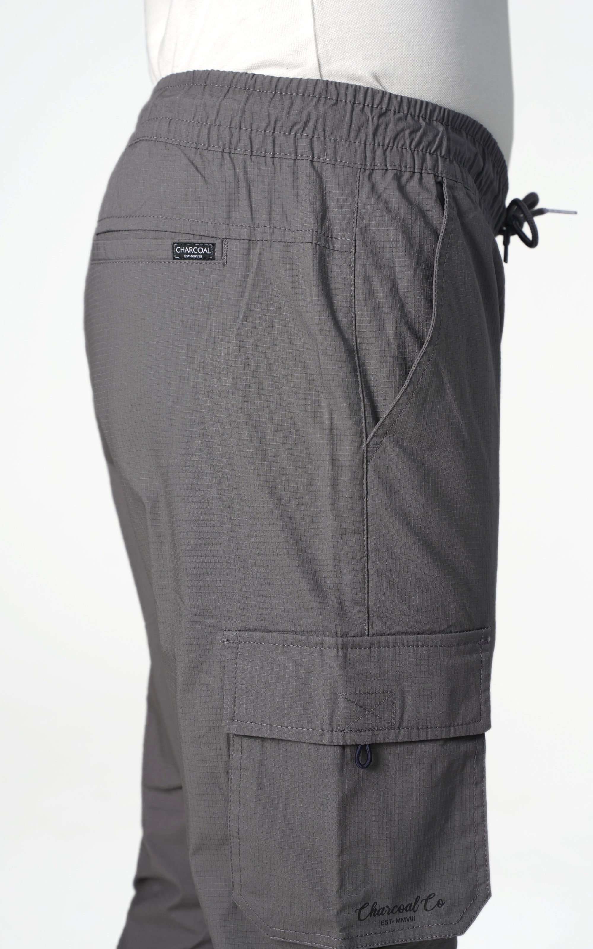 RIPSTOP CARGO JOGGER TROUSER GREY