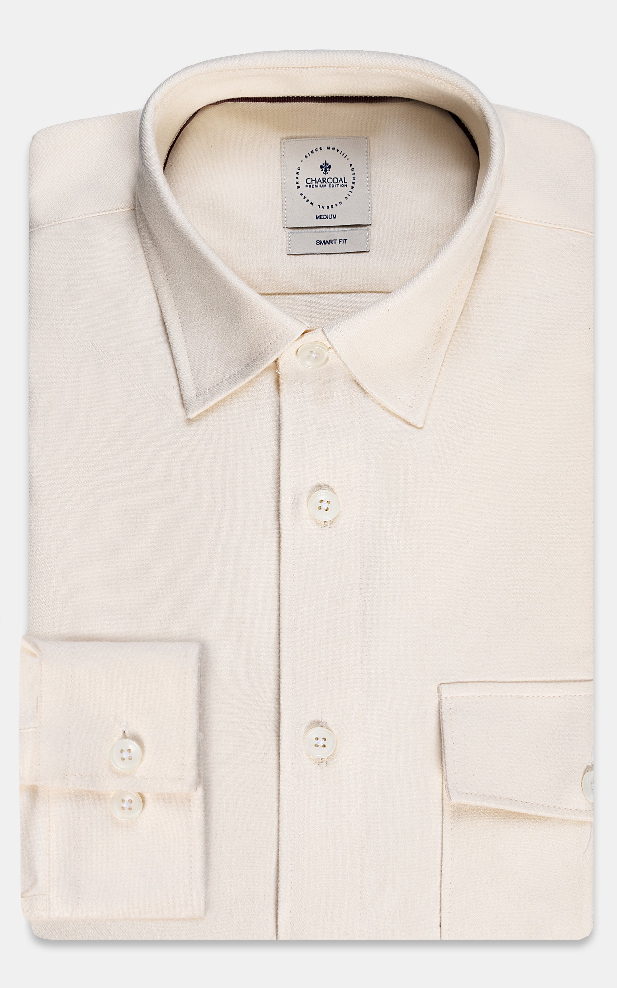 SMART SHIRT OFF WHITE