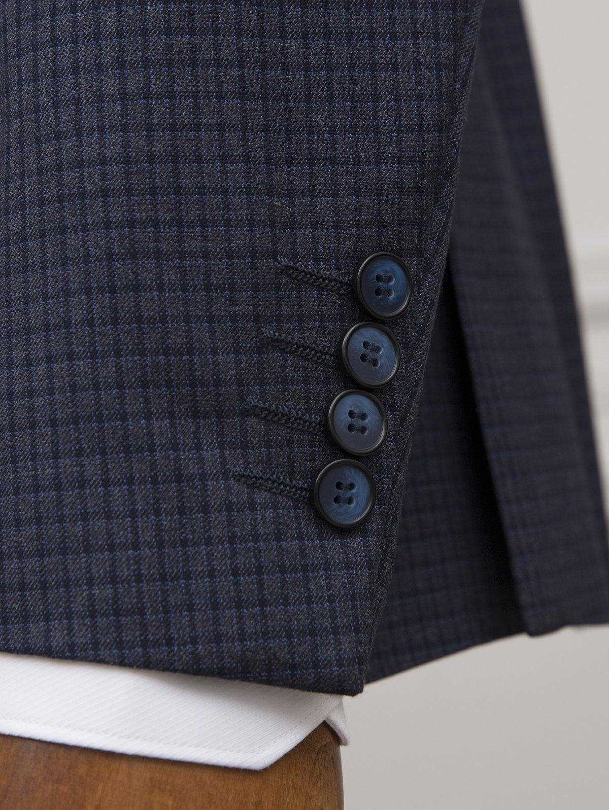 2 PIECE SUIT BLUE GREY at Charcoal Clothing