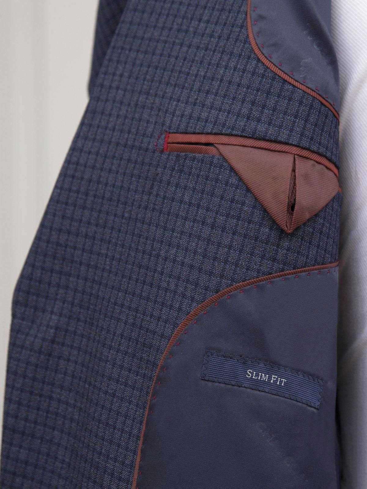2 PIECE SUIT BLUE GREY at Charcoal Clothing