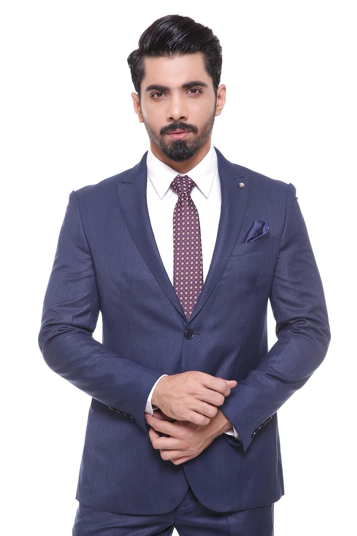 2 PIECE SUIT BLUE at Charcoal Clothing