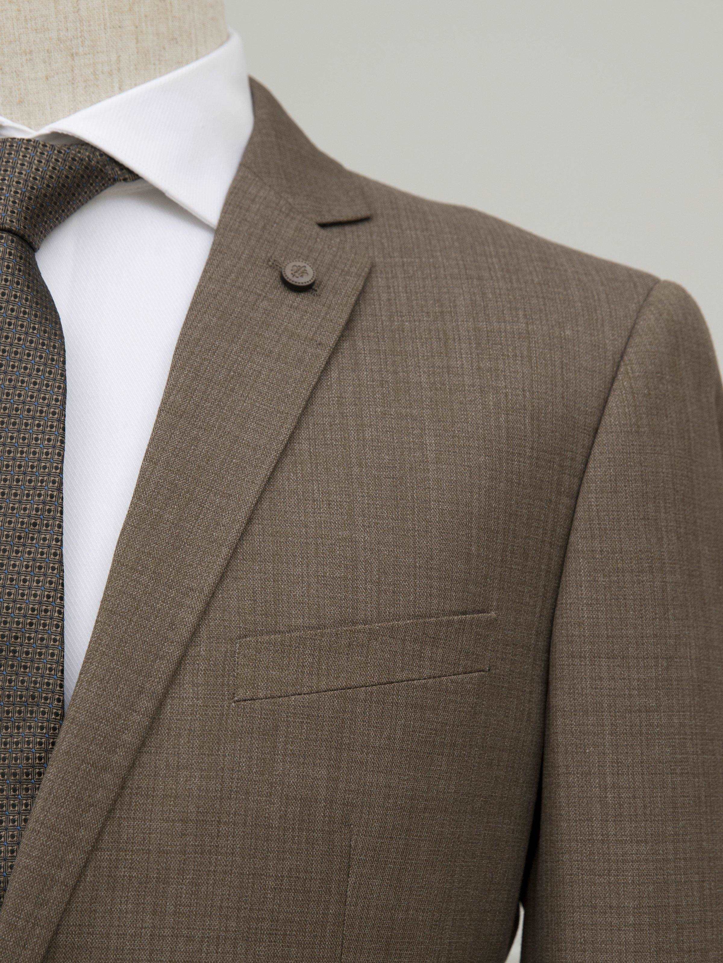 2 PIECE SUIT BROWN at Charcoal Clothing