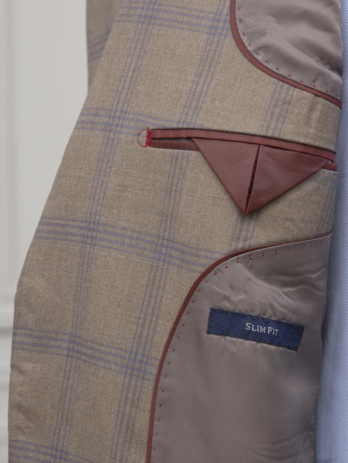 2 PIECE SUIT LIGHT BROWN at Charcoal Clothing