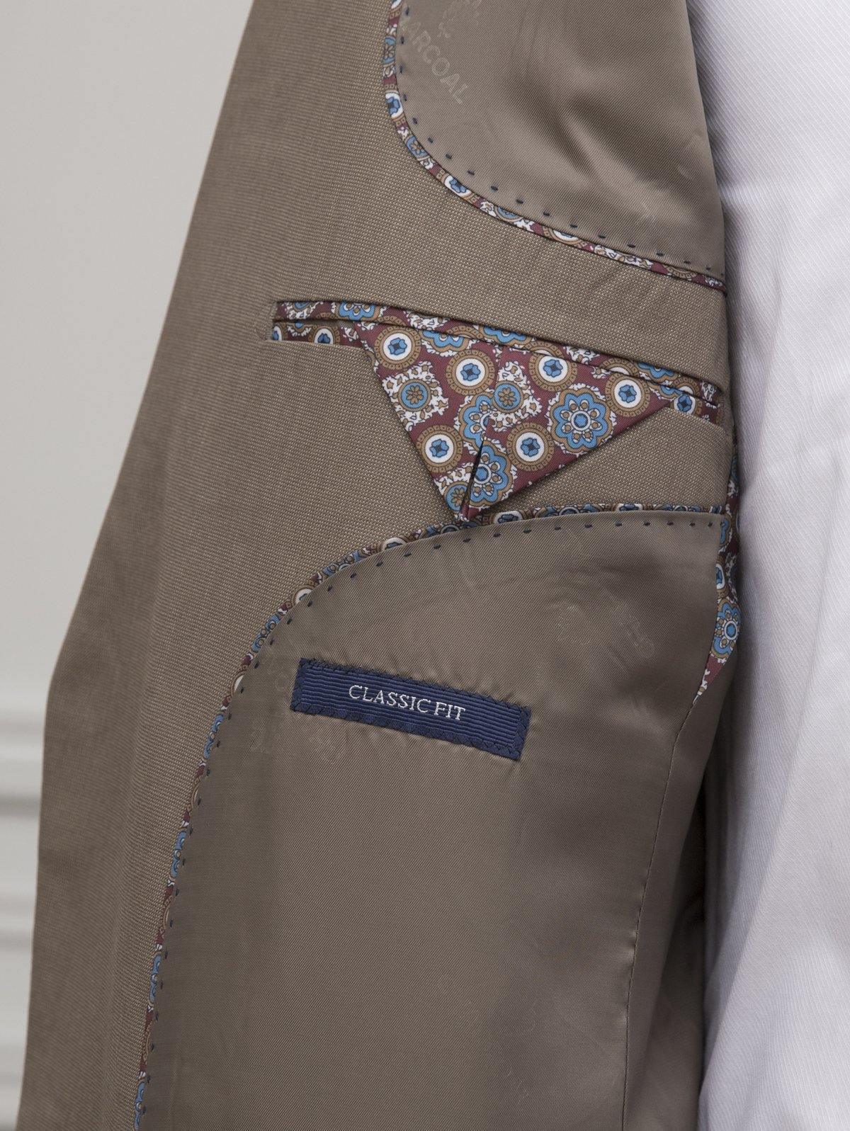 2 PIECE SUIT LIGHT BROWN at Charcoal Clothing