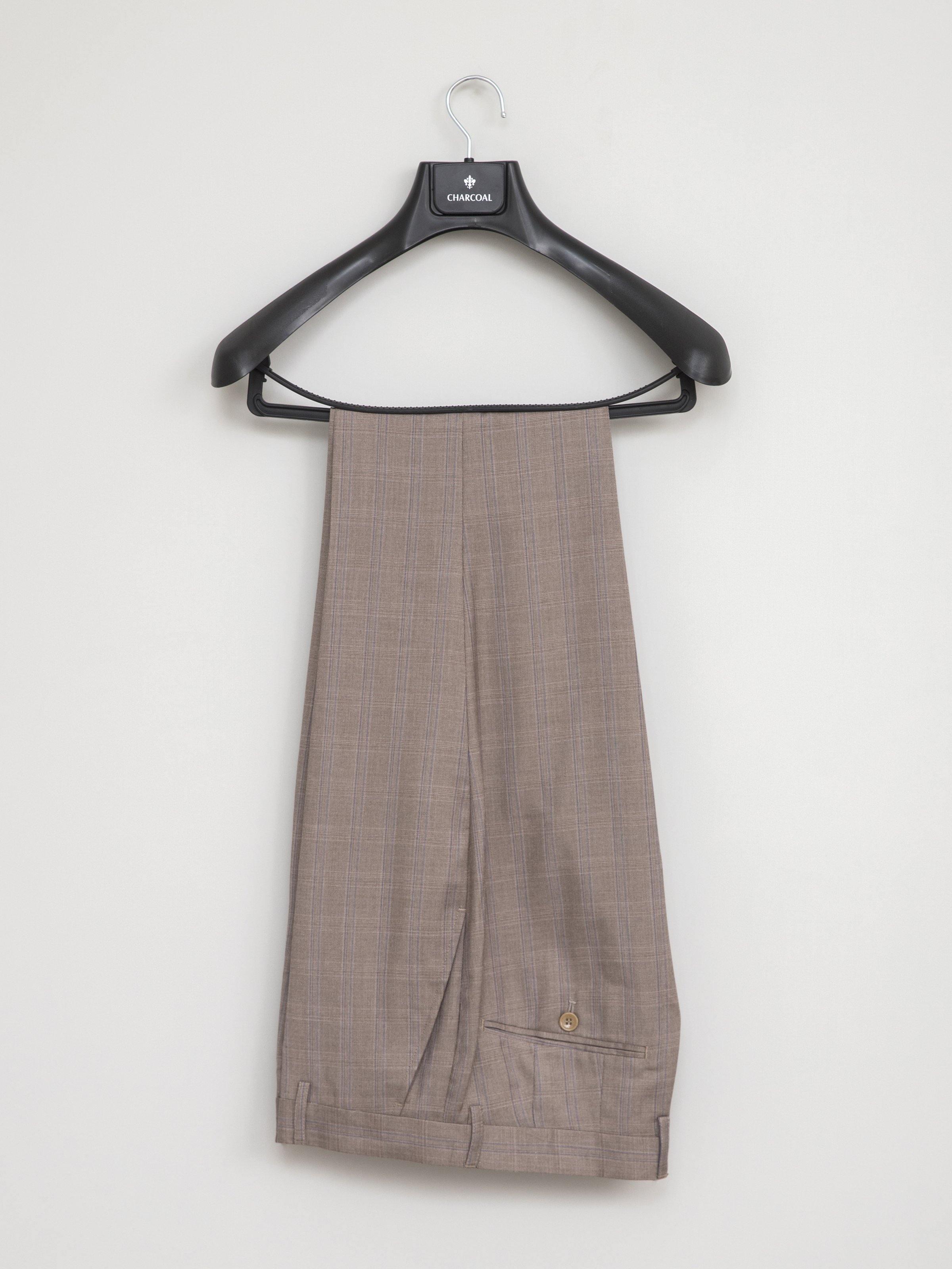 2 PIECE SUIT SLIM FIT LIGHT BROWN at Charcoal Clothing