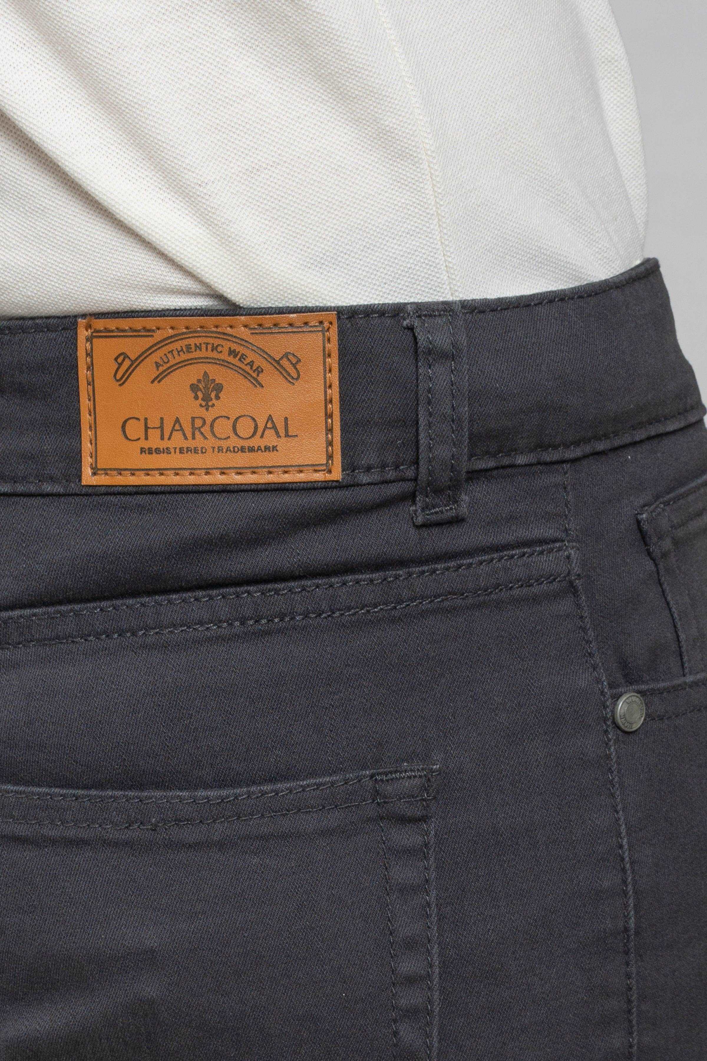 BASIC 5 POCKET PANT NAVY GREY at Charcoal Clothing