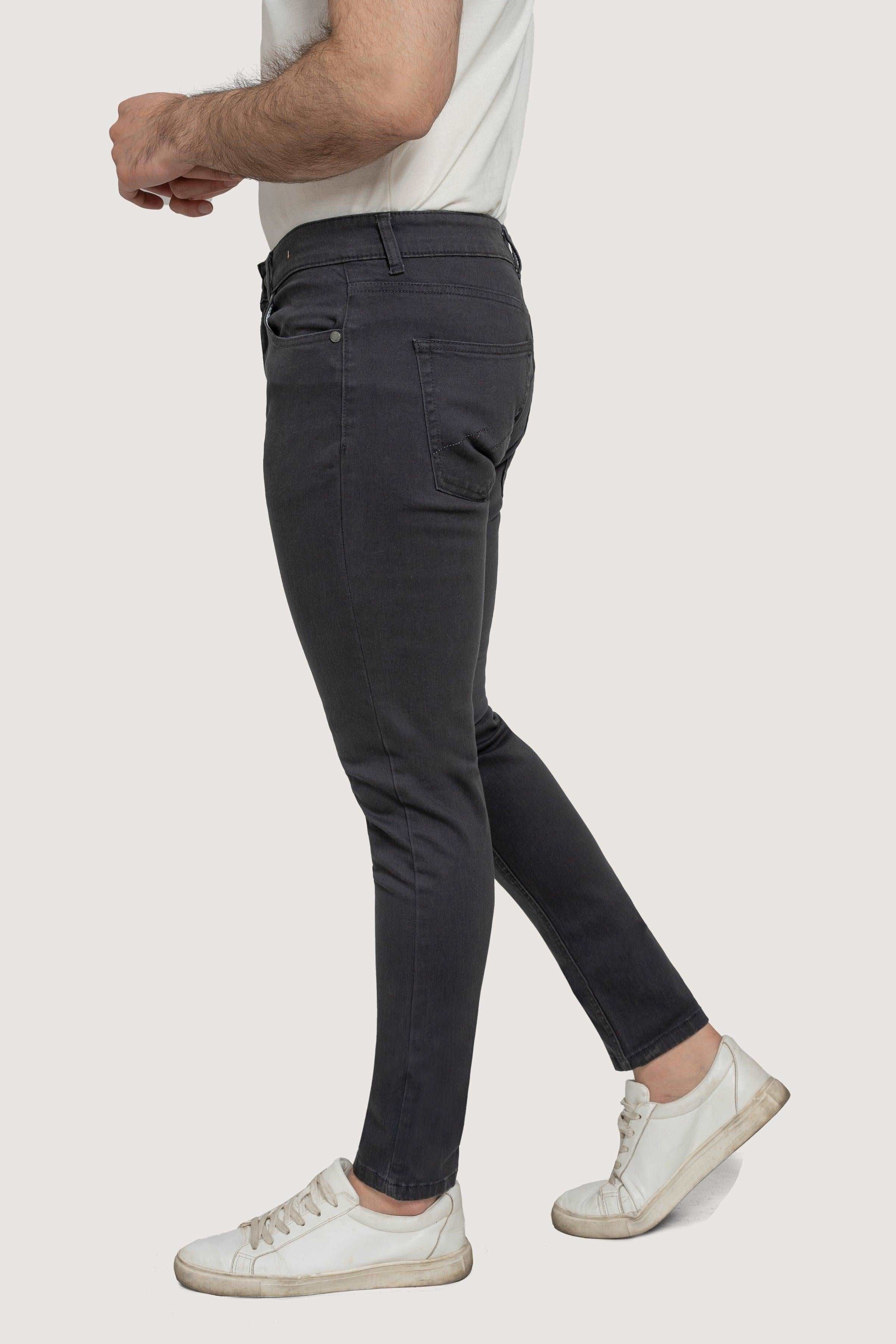 BASIC 5 POCKET PANT NAVY GREY at Charcoal Clothing