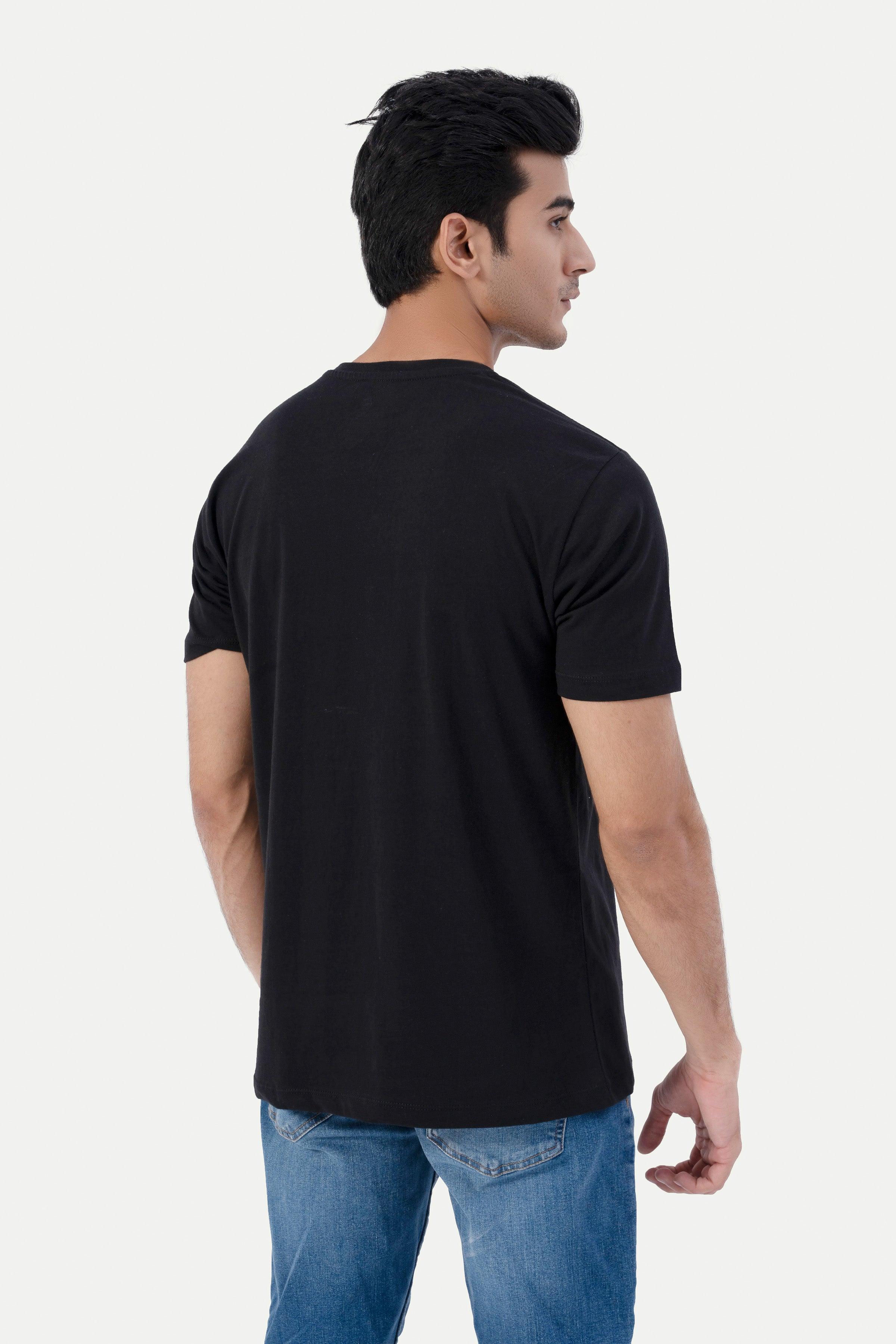 BASIC T-SHIRT BLACK at Charcoal Clothing