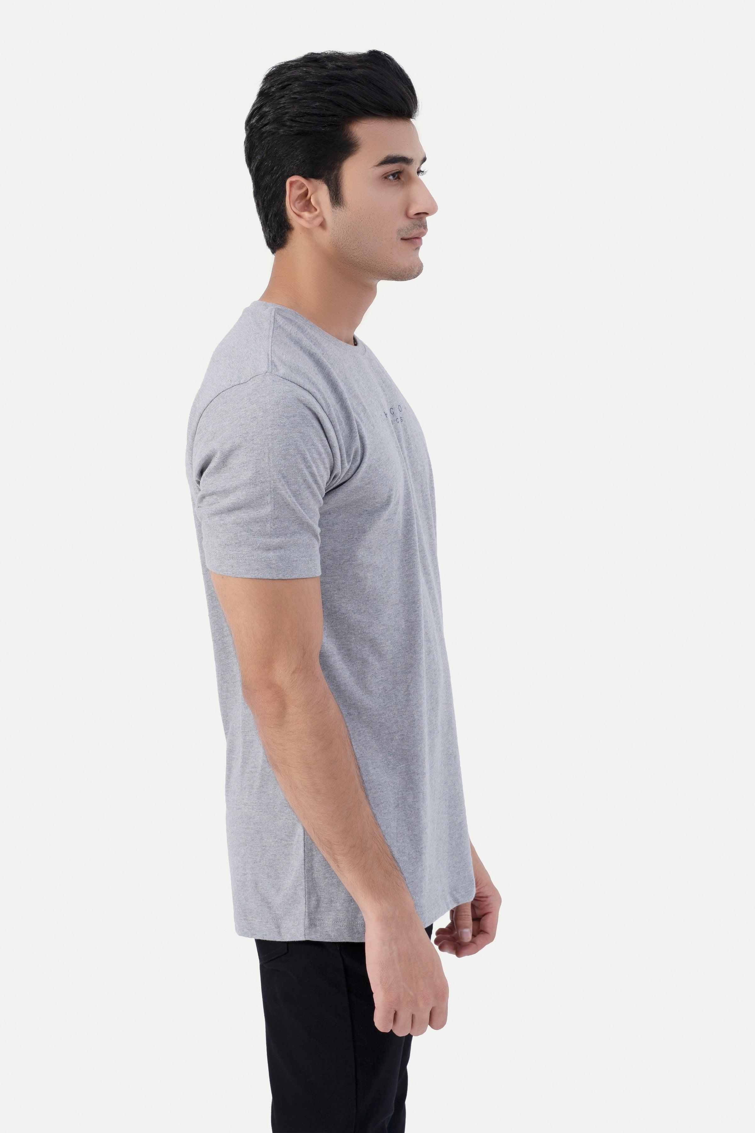 BASIC T-SHIRT GREY at Charcoal Clothing