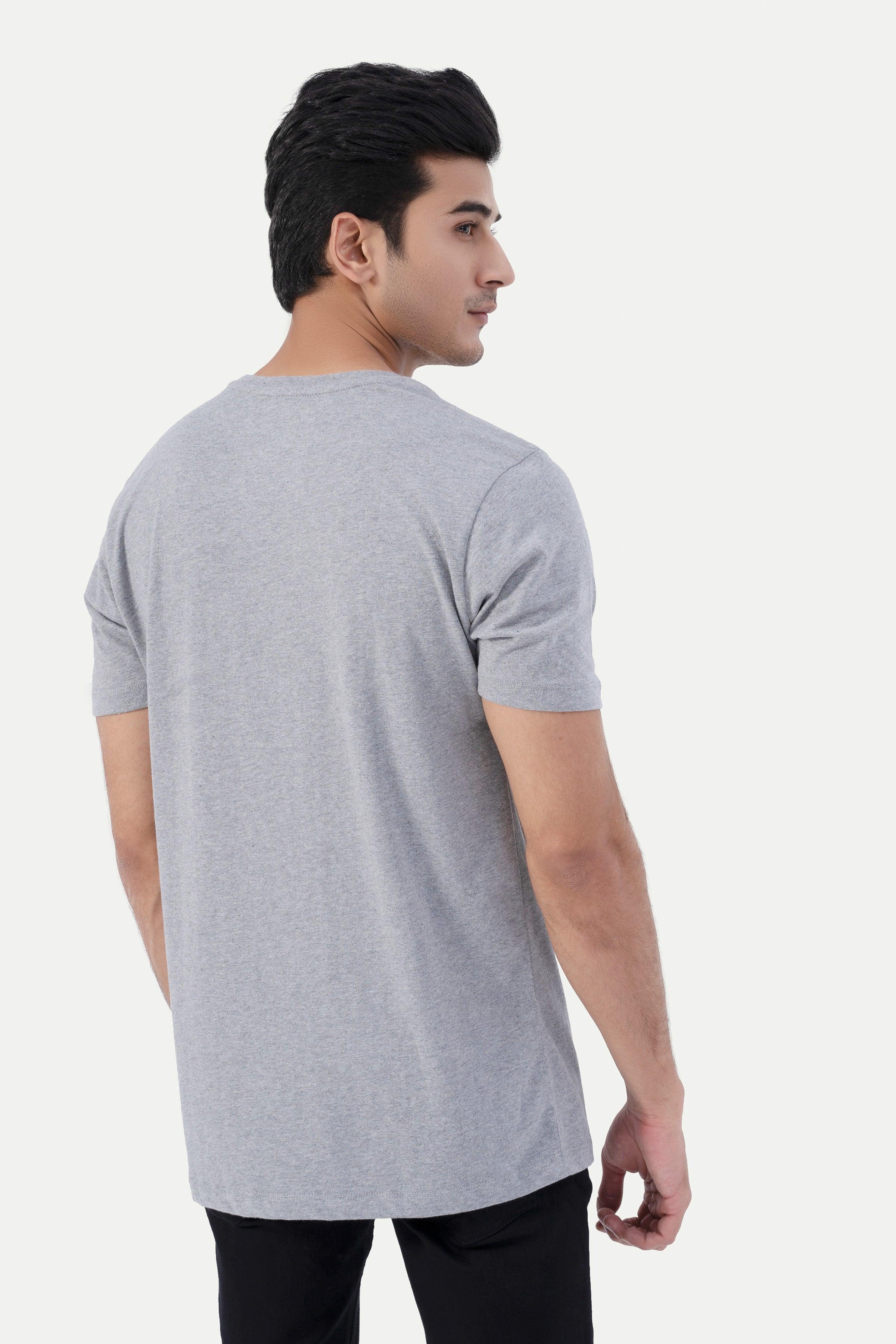 BASIC T-SHIRT GREY at Charcoal Clothing