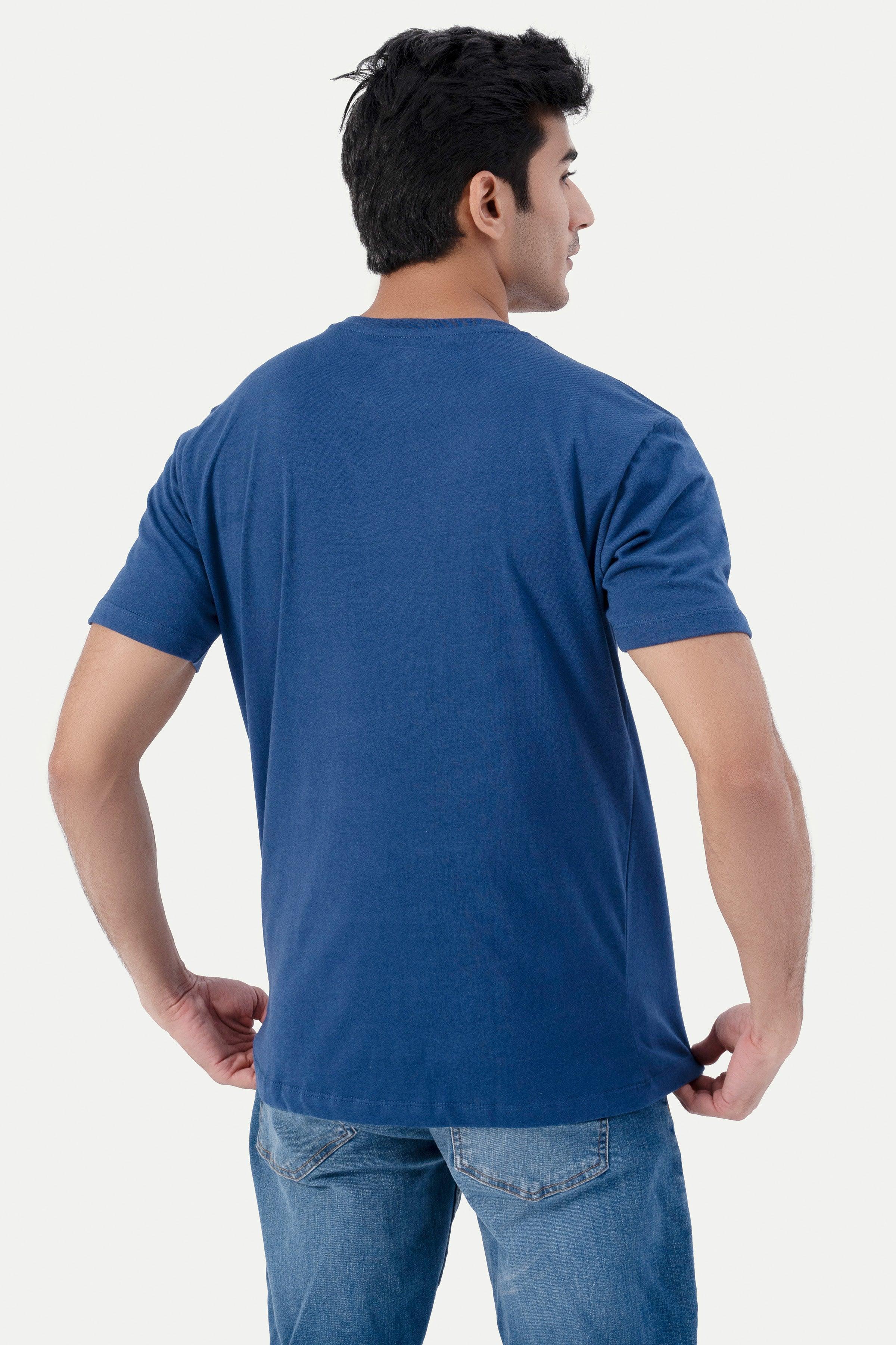 BASIC T-SHIRT NAVY at Charcoal Clothing