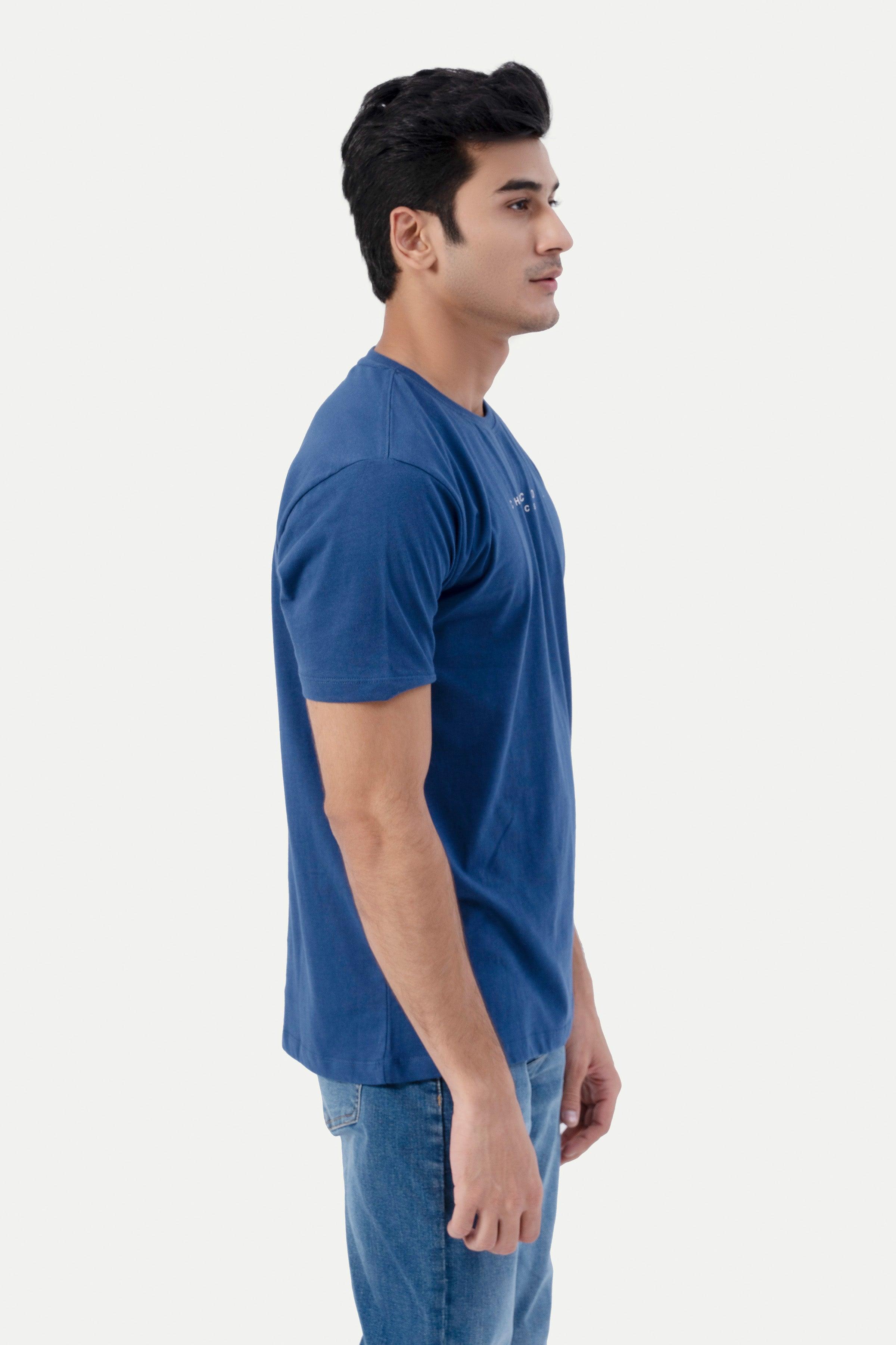 BASIC T-SHIRT NAVY at Charcoal Clothing