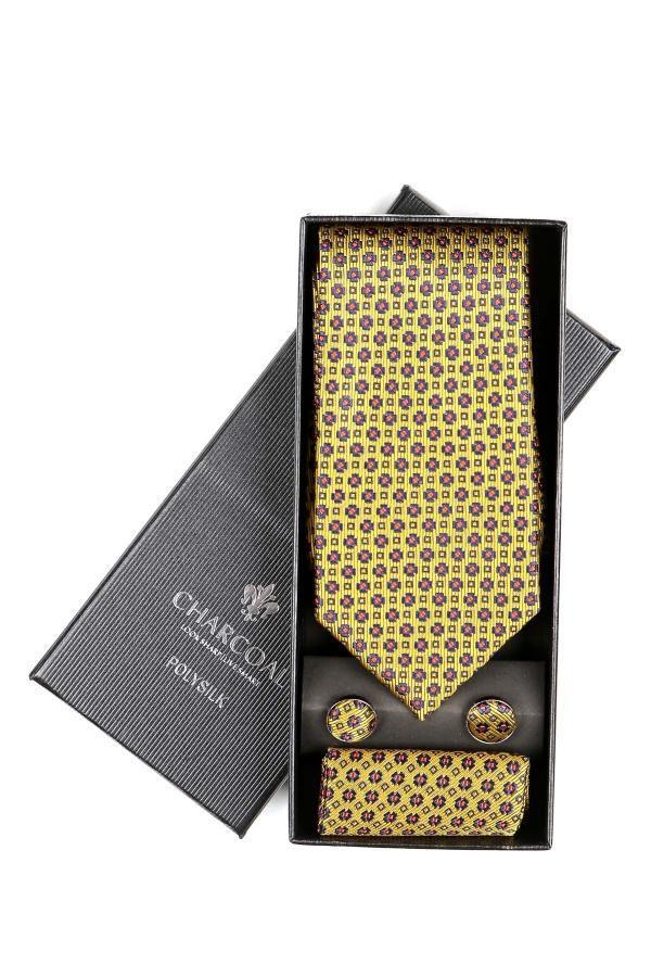 BOX TIE SET at Charcoal Clothing