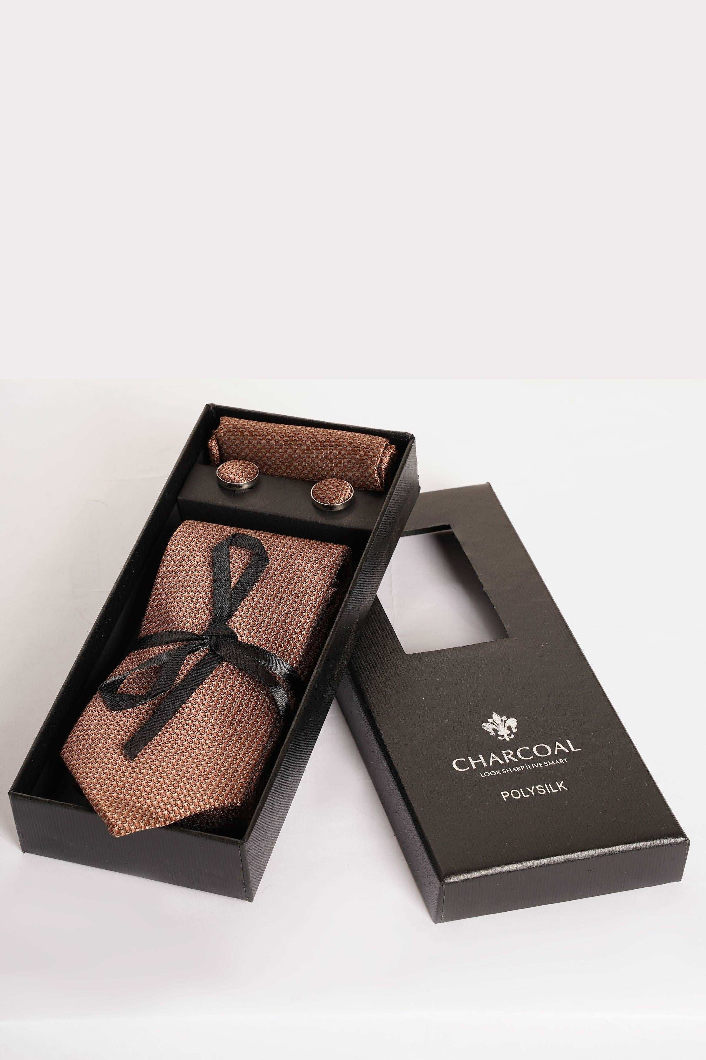 BOX TIE SET at Charcoal Clothing