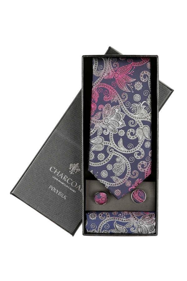 BOX TIE SET at Charcoal Clothing