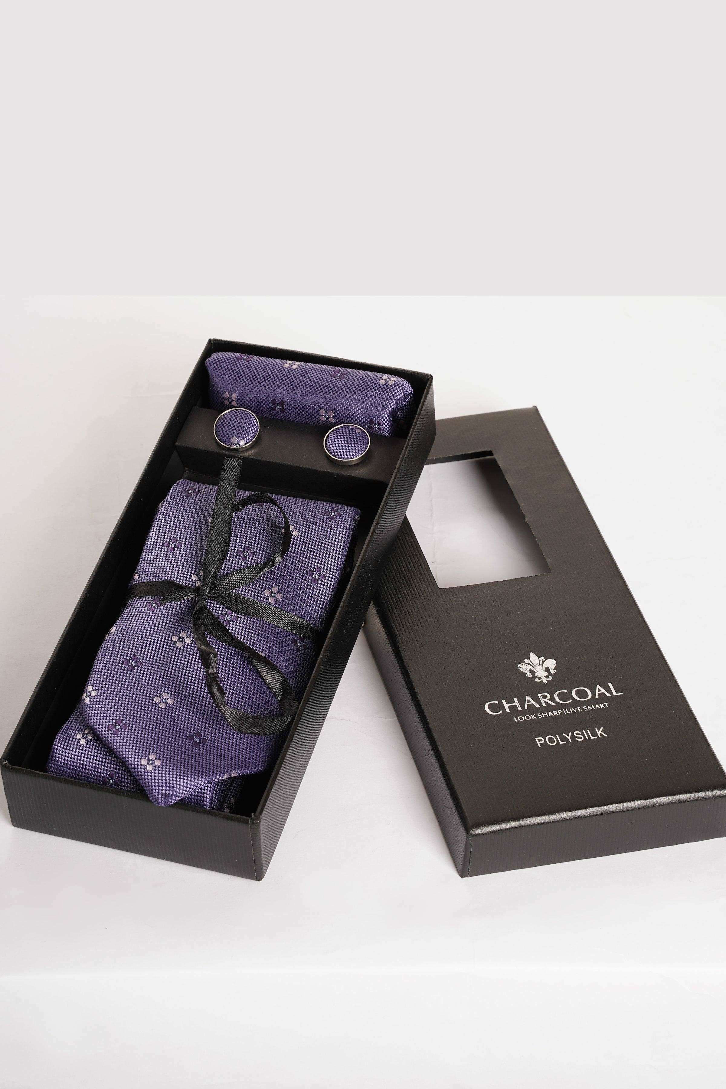 BOX TIE SET at Charcoal Clothing