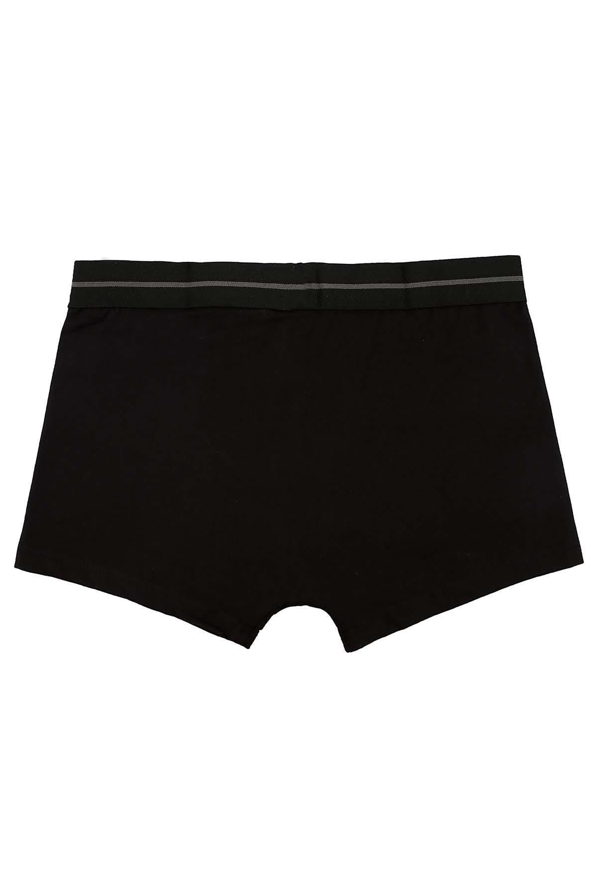 BOXER SHORT PLAIN BLACK at Charcoal Clothing