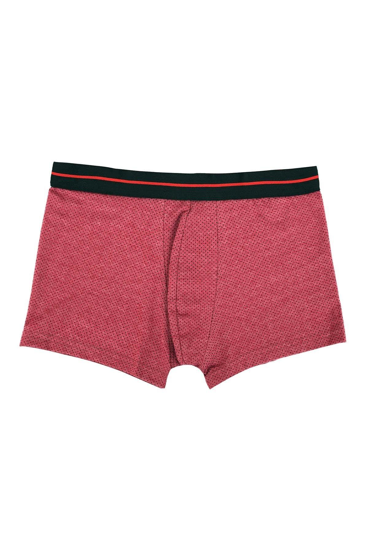 BOXER SHORT PRINT PLUM at Charcoal Clothing