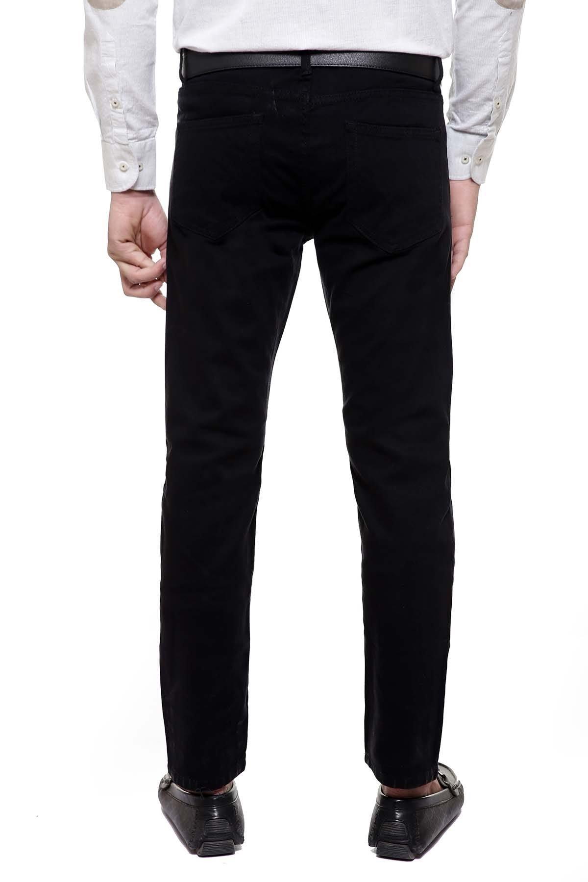 C PANT 5 POCKET BLACK at Charcoal Clothing