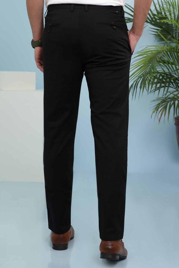 C PANT CROSS POCKET BLACK at Charcoal Clothing