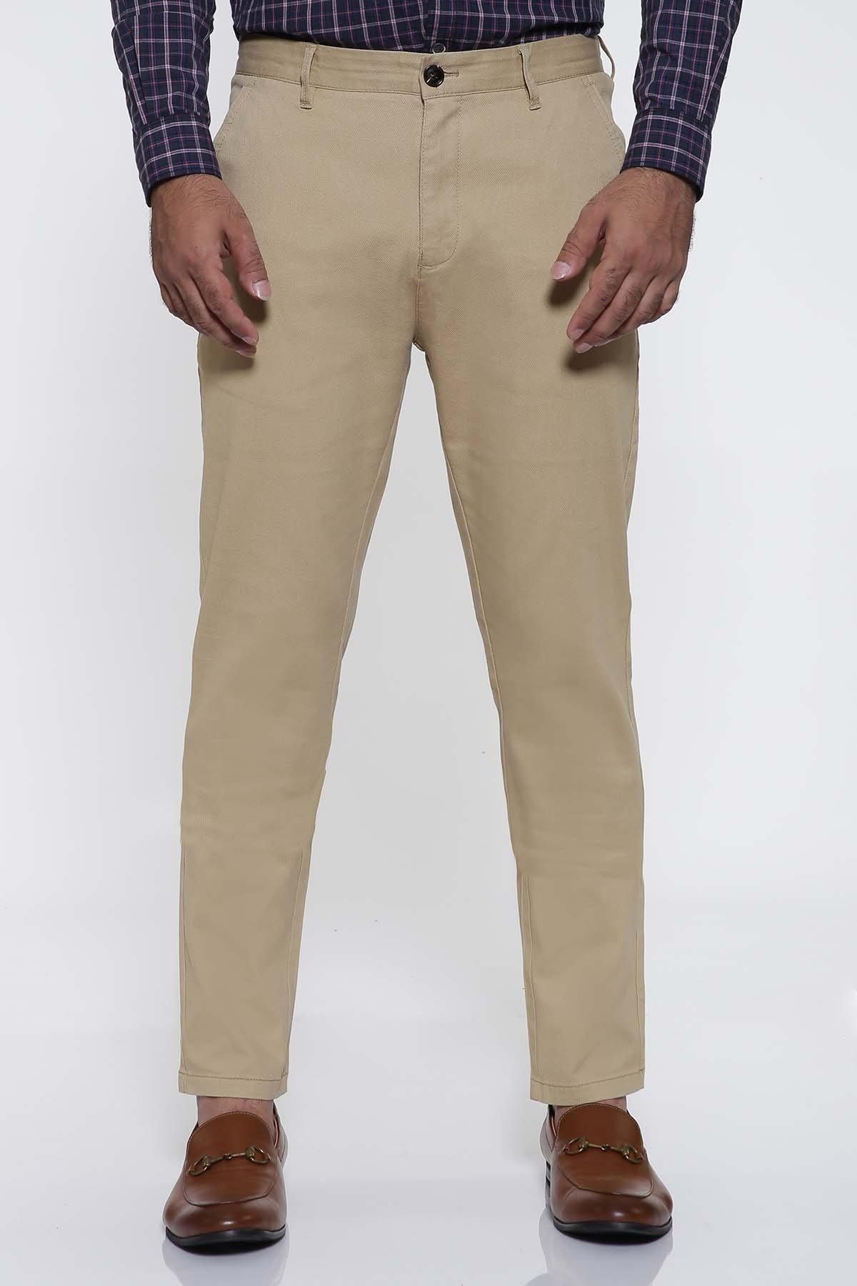 C PANT CROSS POCKET SLIM FIT KHAKI at Charcoal Clothing
