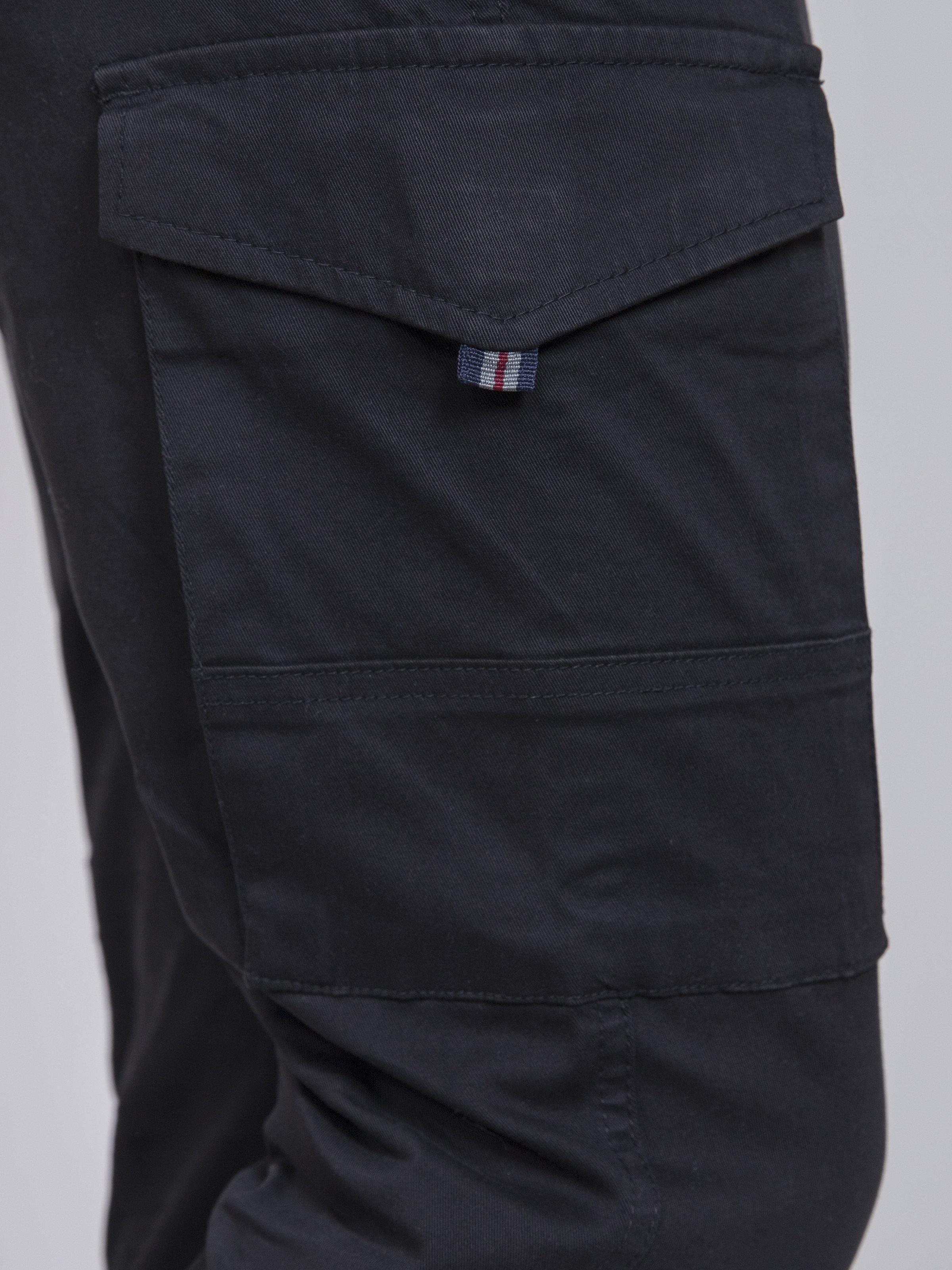 CARGO JOGGAR BLACK TROUSER at Charcoal Clothing