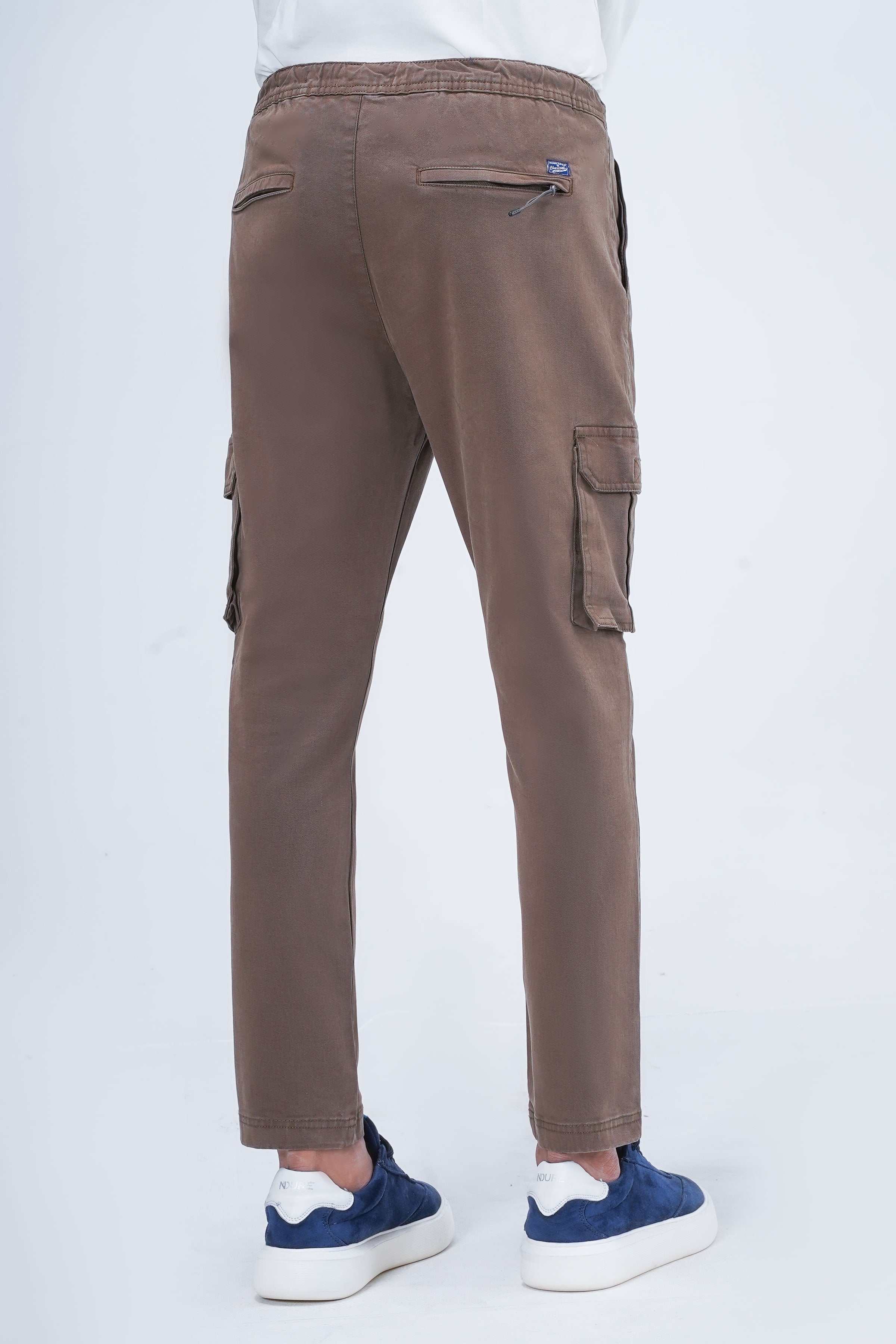CARGO JOGGER TROUSER KHAKI at Charcoal Clothing