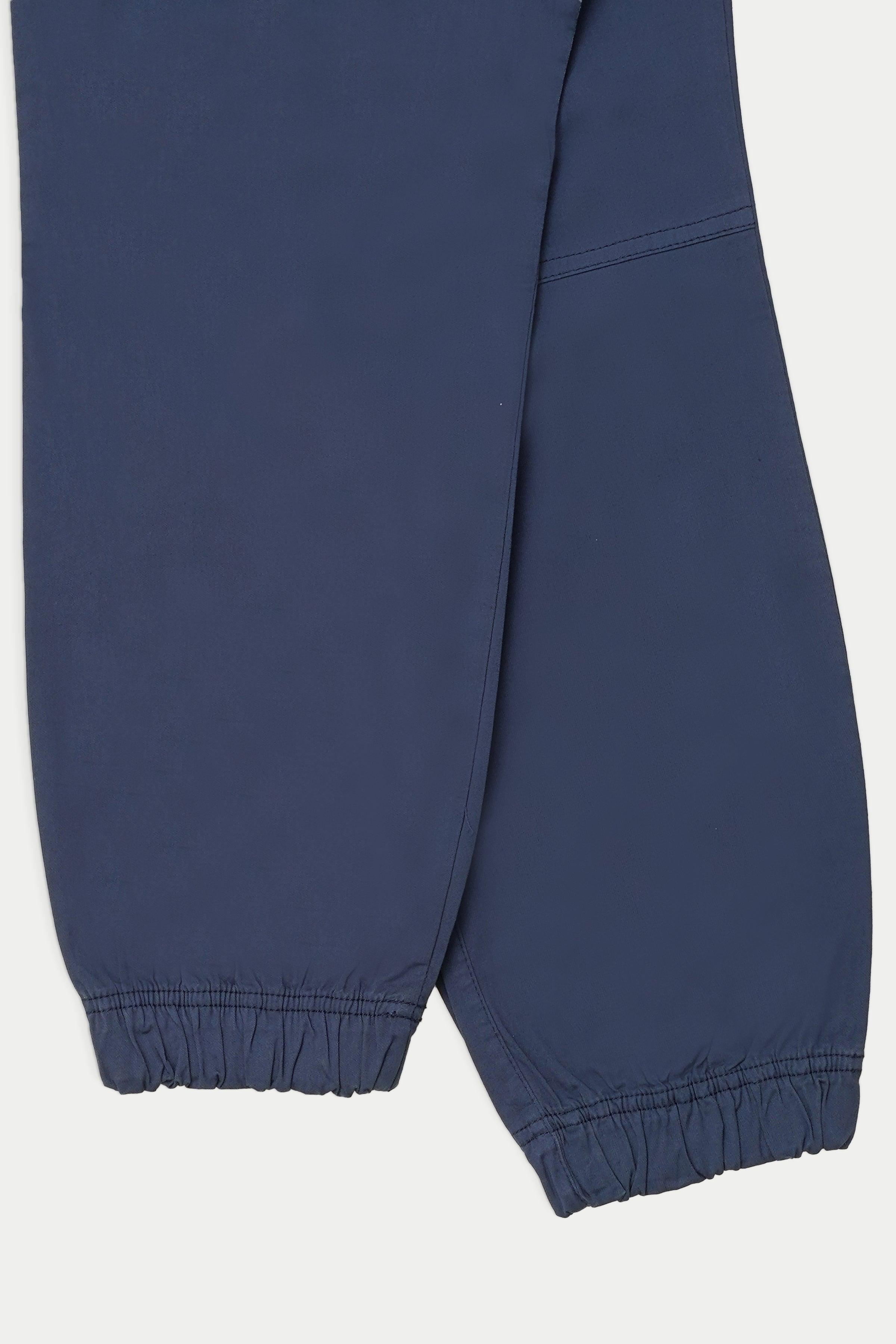 CARGO TROUSER DARK BLUE at Charcoal Clothing