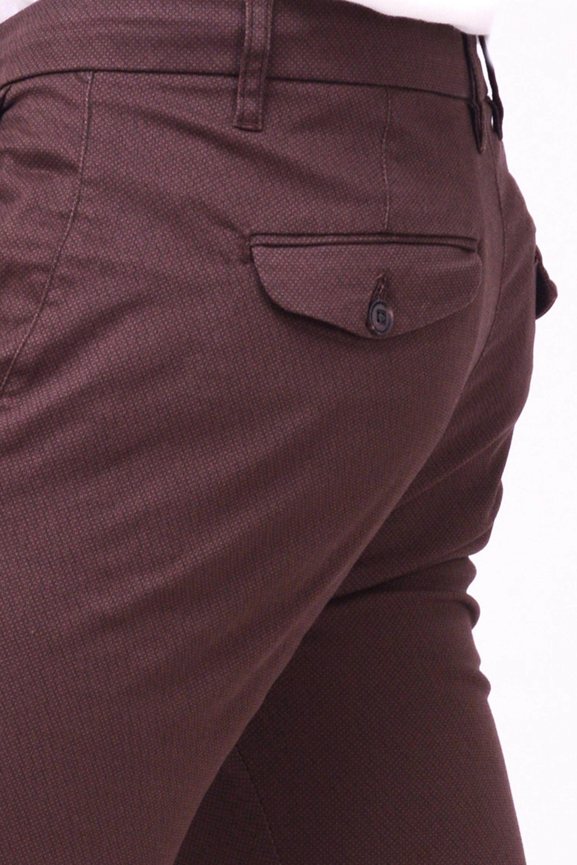 CASUAL CHINO SHORTS BROWN at Charcoal Clothing