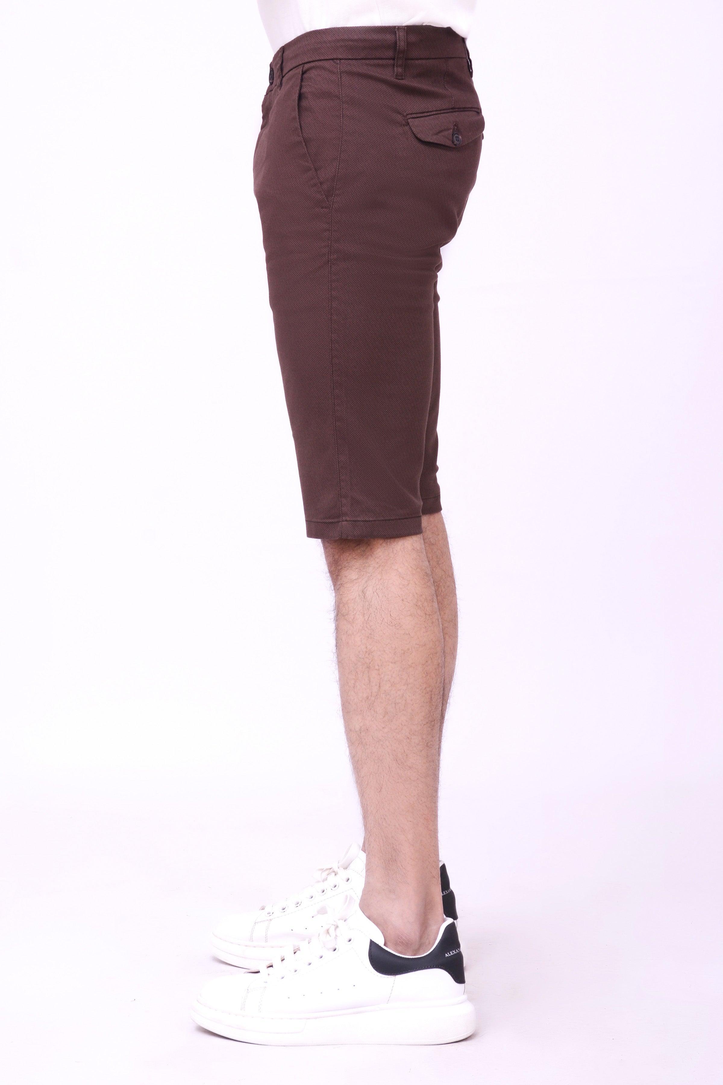 CASUAL CHINO SHORTS BROWN at Charcoal Clothing