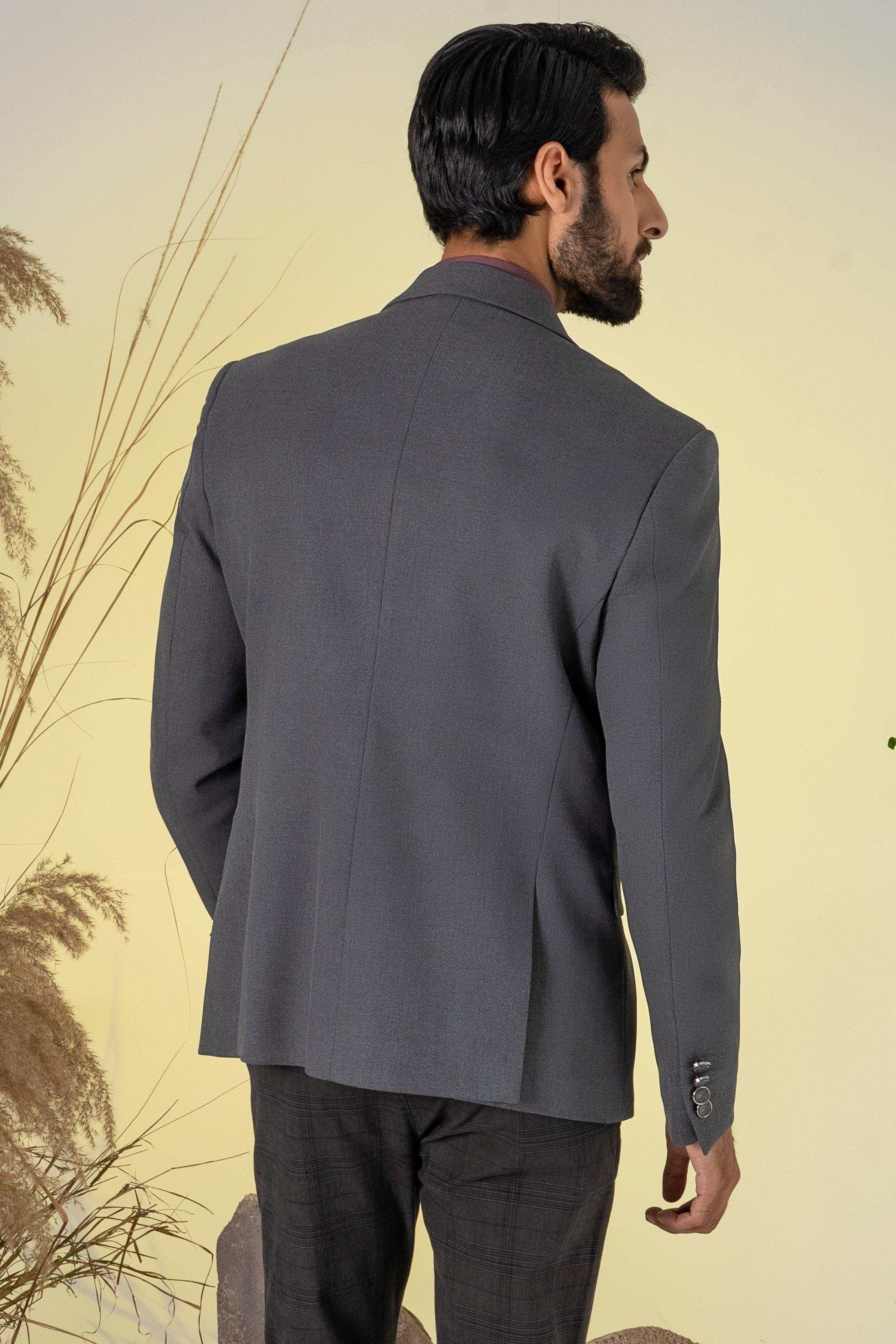 CASUAL COAT GREY at Charcoal Clothing