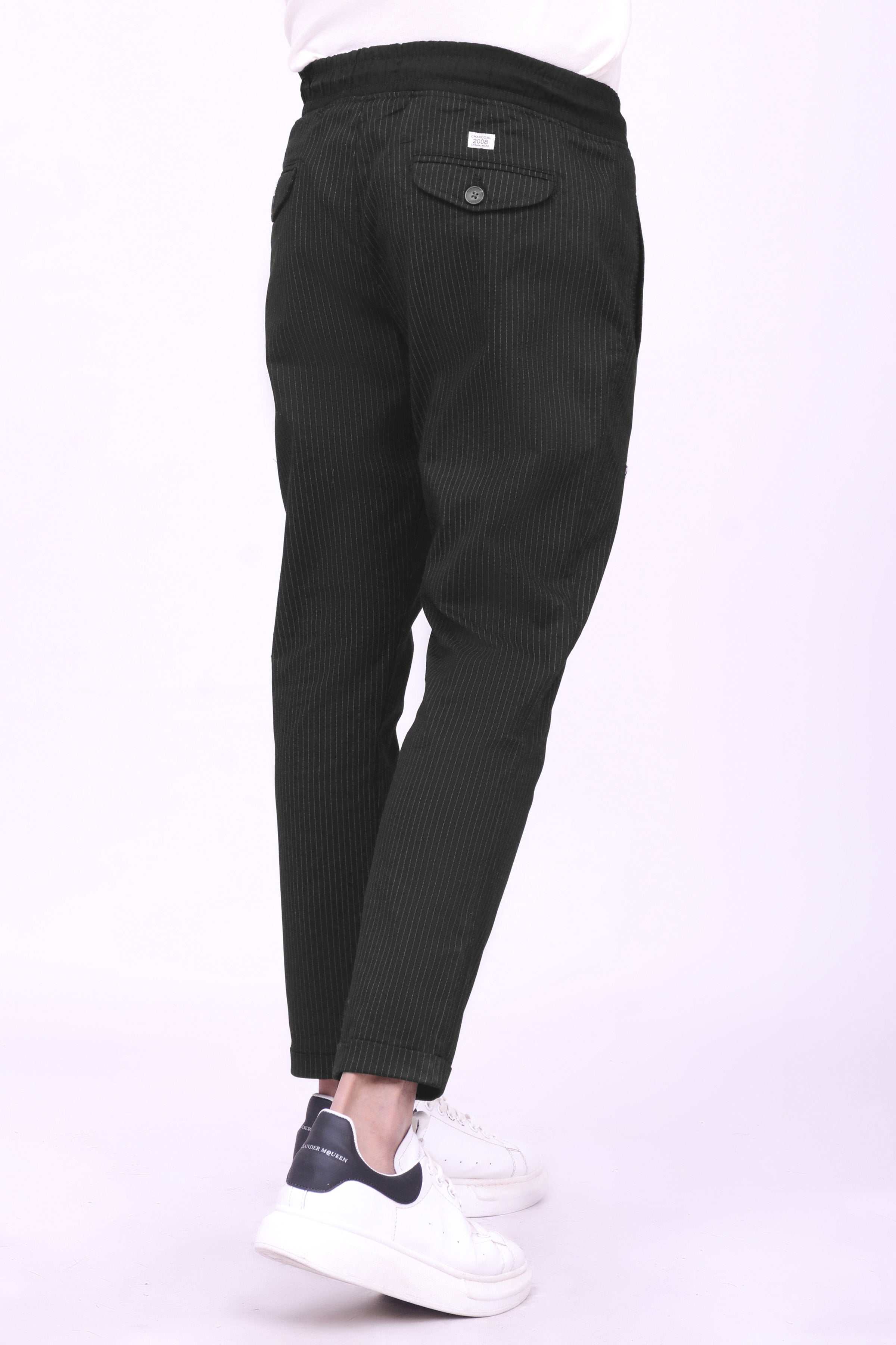 CASUAL JOGGER TROUSER DULL BLACK at Charcoal Clothing