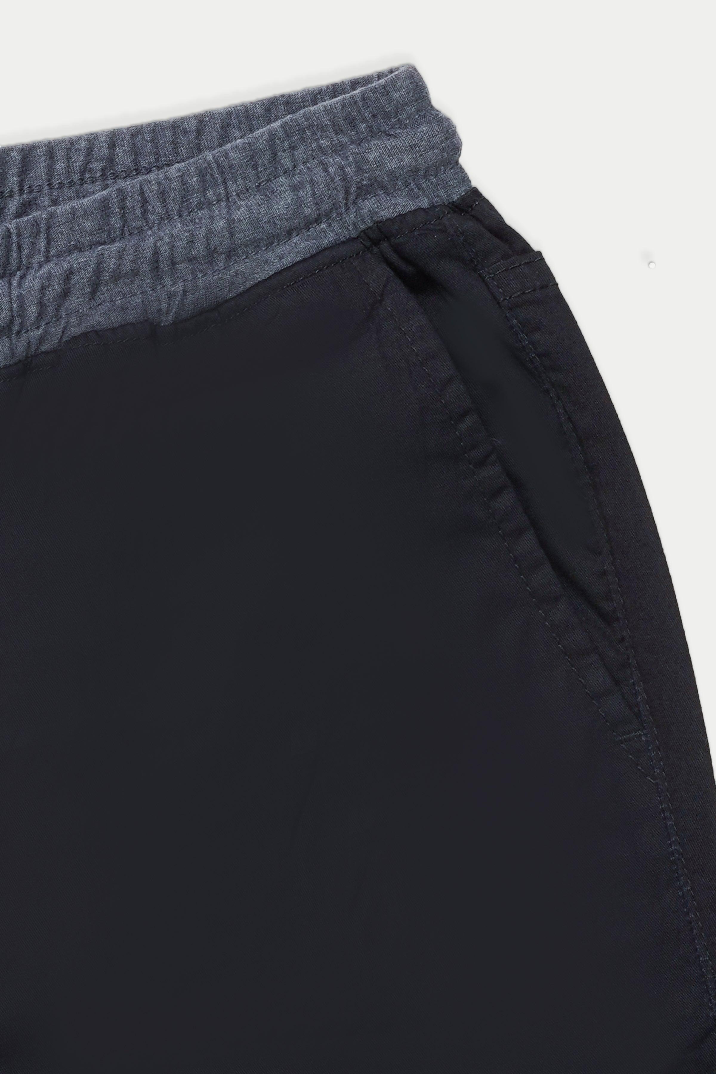 CASUAL JOGGER TROUSER NAVY at Charcoal Clothing
