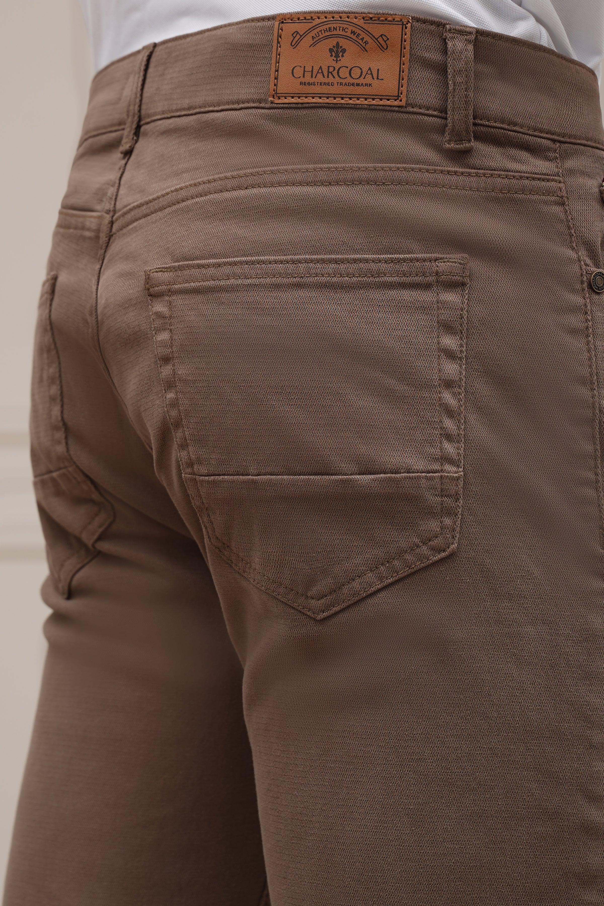 CASUAL PANT 5 POCKET KHAKI at Charcoal Clothing
