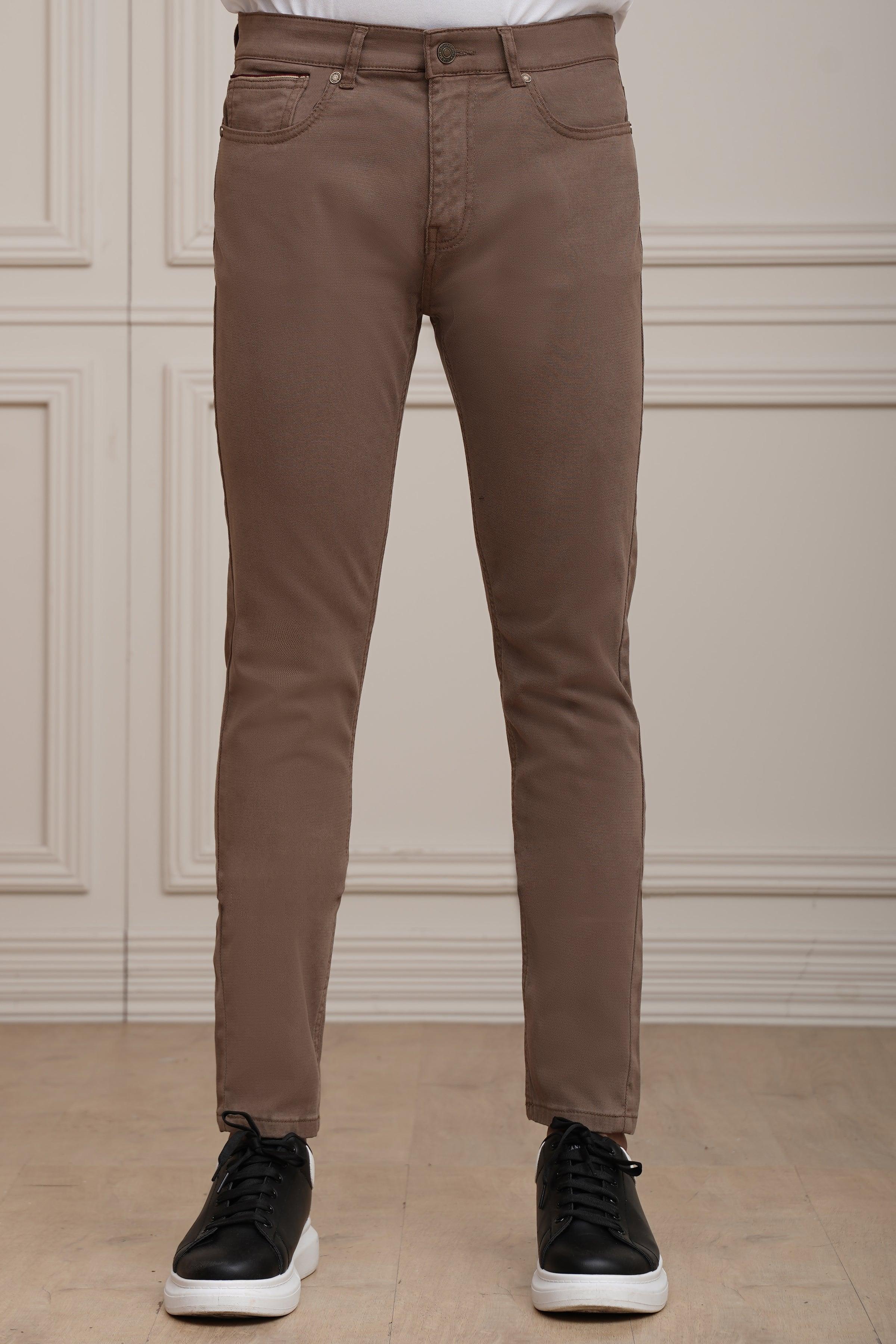 CASUAL PANT 5 POCKET KHAKI at Charcoal Clothing
