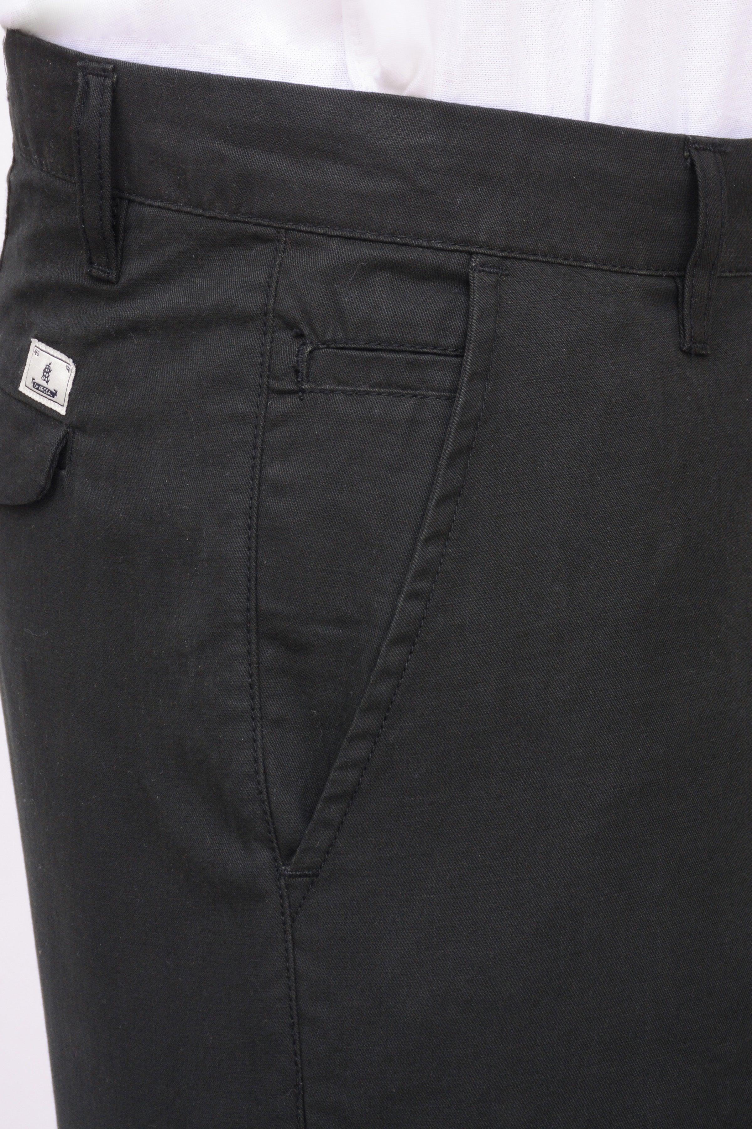 CASUAL PANT BLACK at Charcoal Clothing