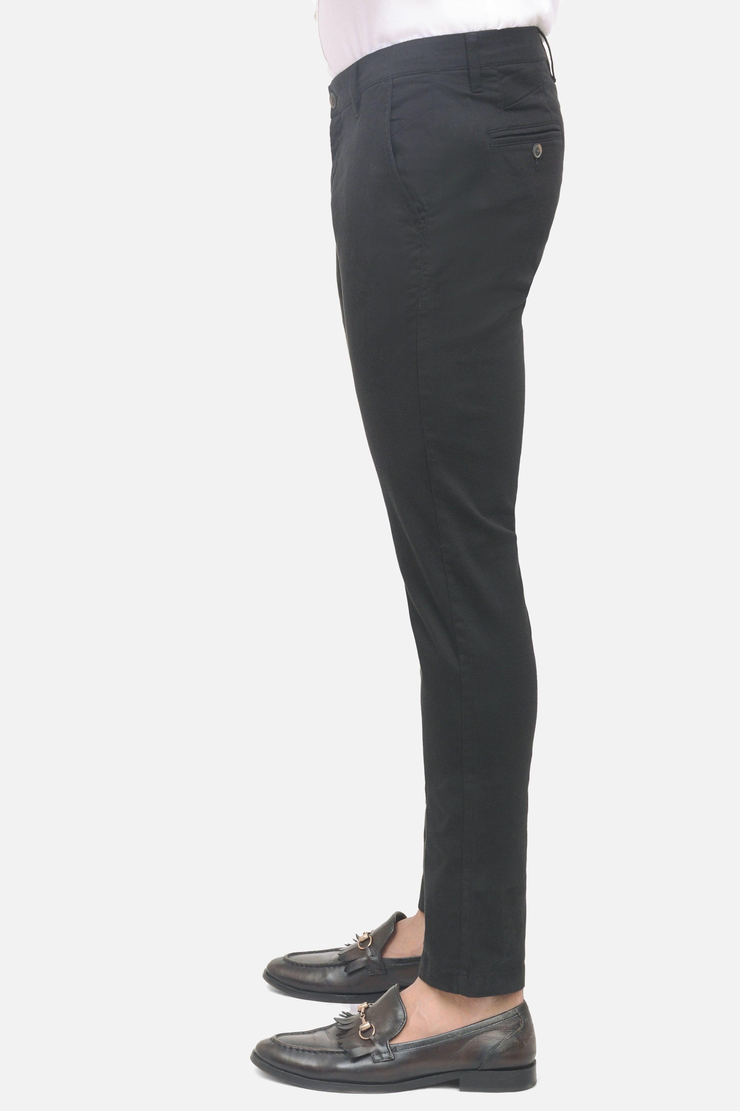 CASUAL PANT BLACK at Charcoal Clothing