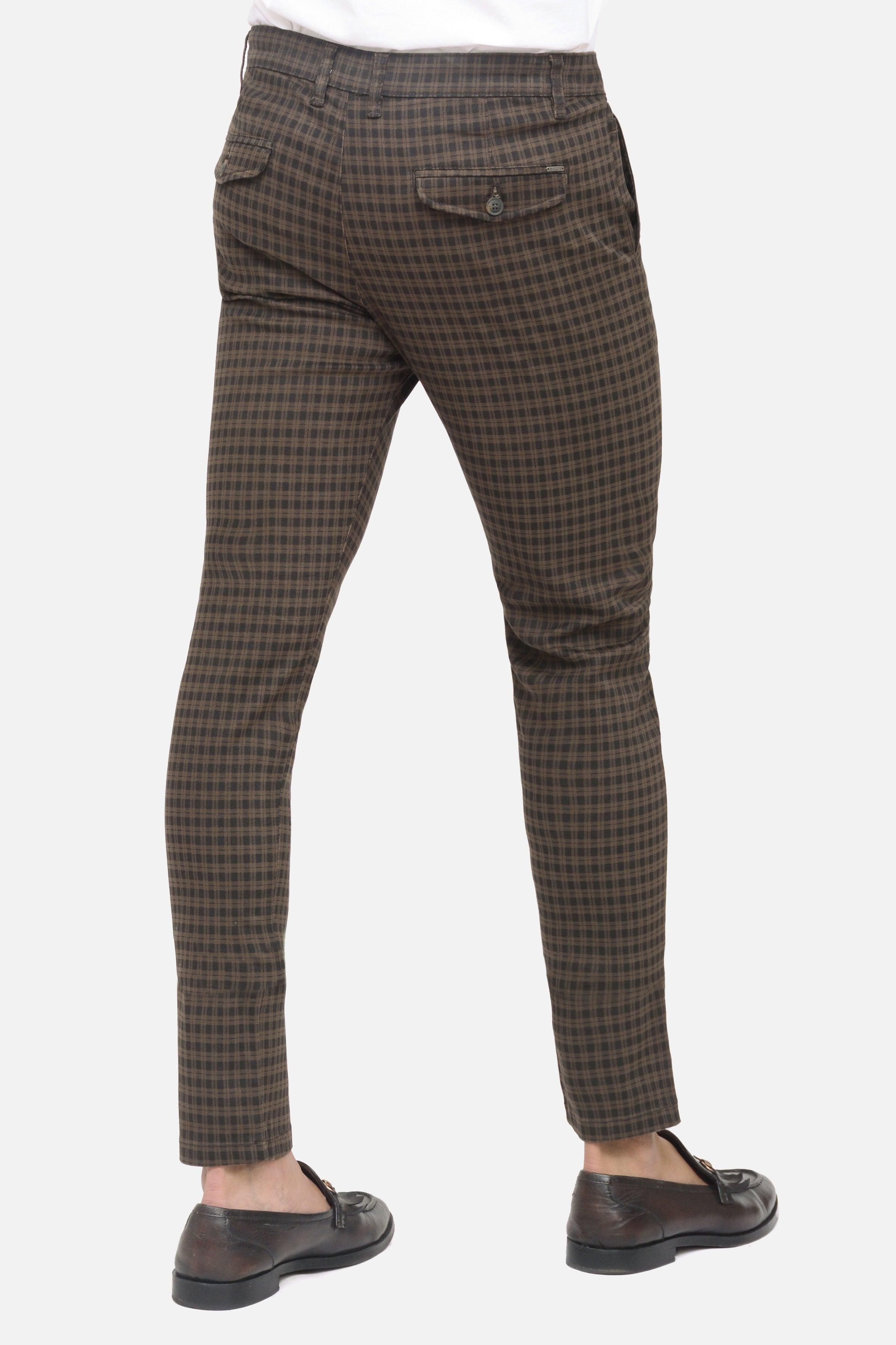 CASUAL PANT BROWN KHAKI at Charcoal Clothing