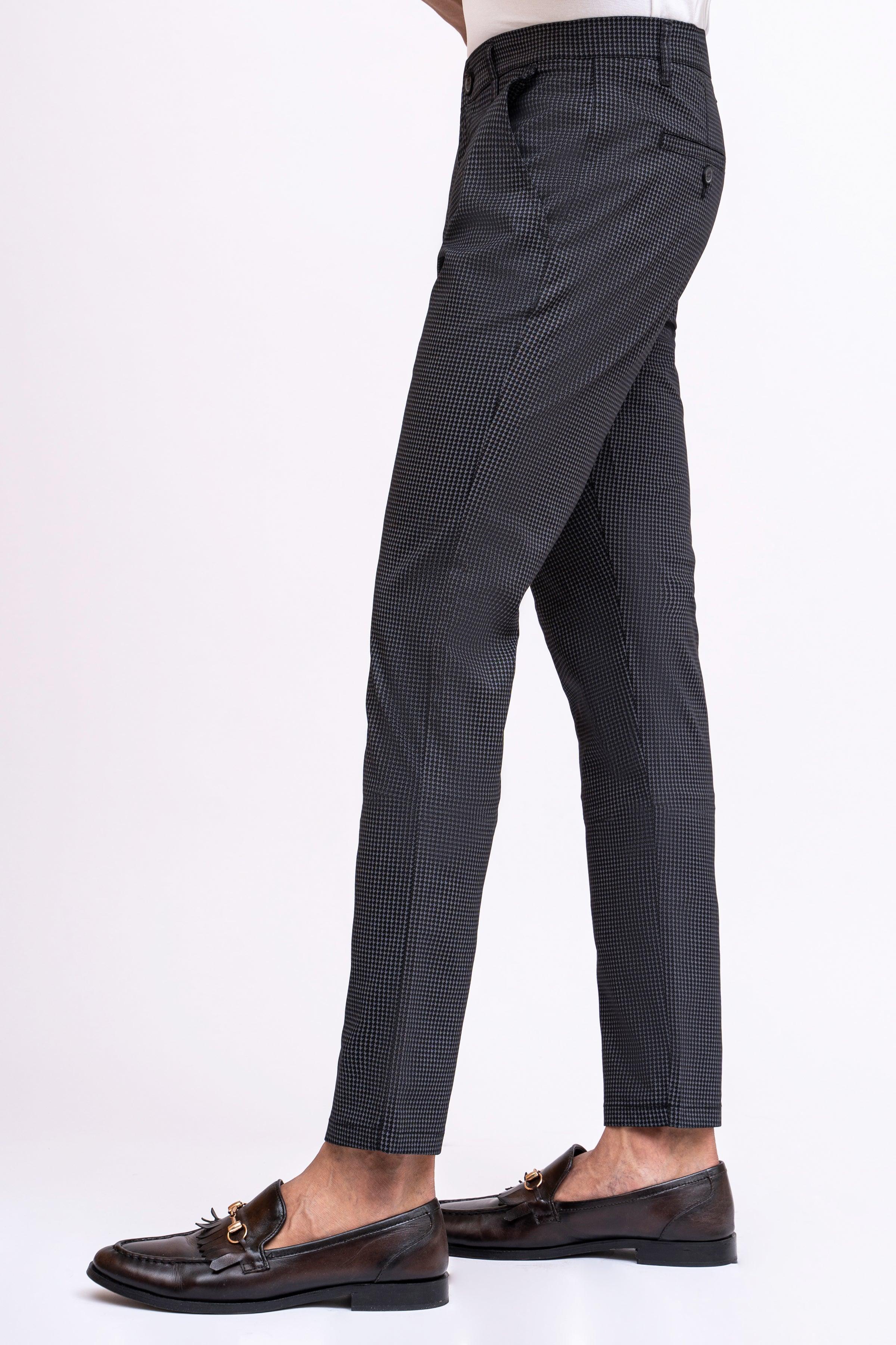CASUAL PANT CROSS POCKET BLACK at Charcoal Clothing