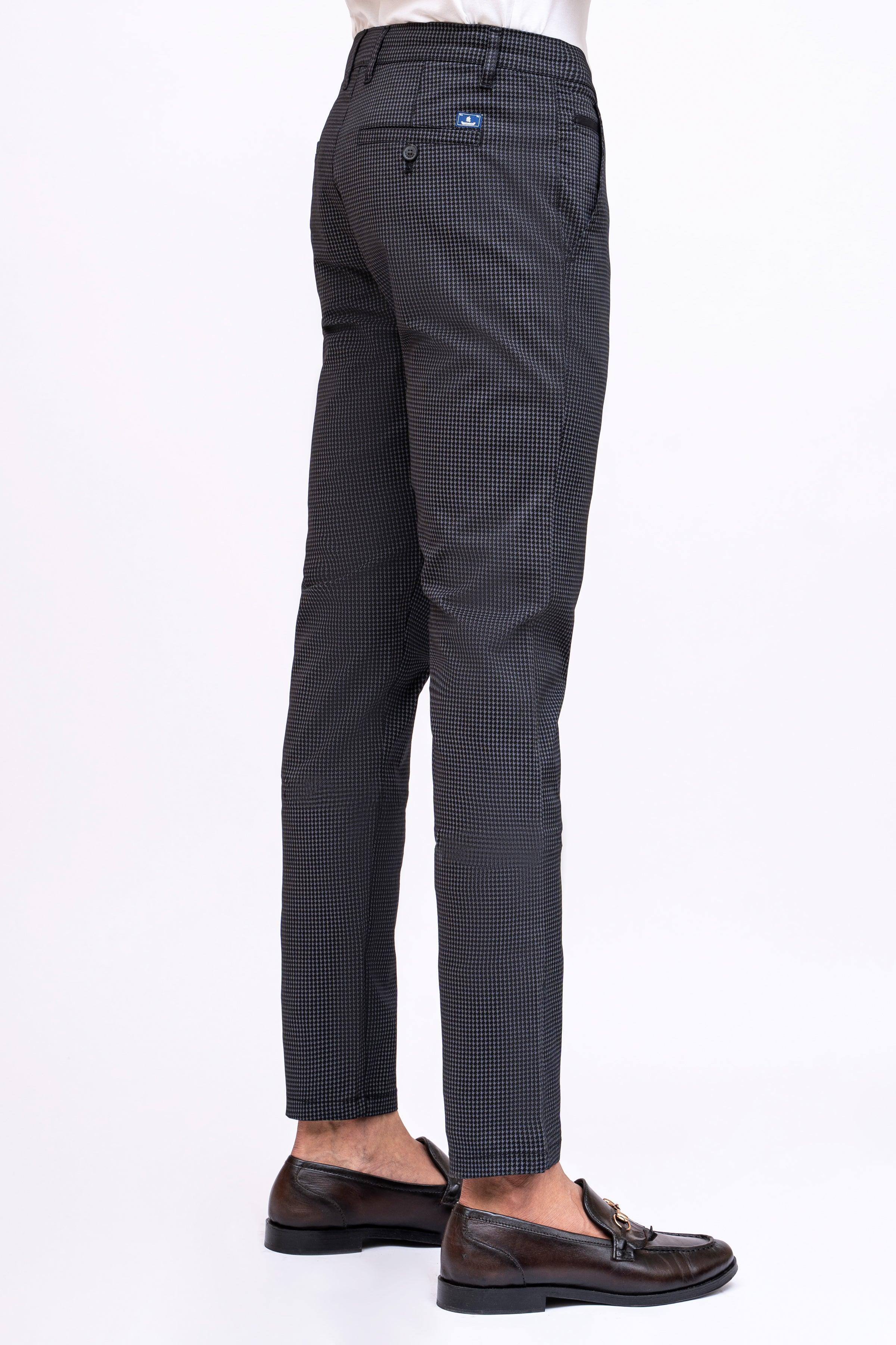 CASUAL PANT CROSS POCKET BLACK at Charcoal Clothing