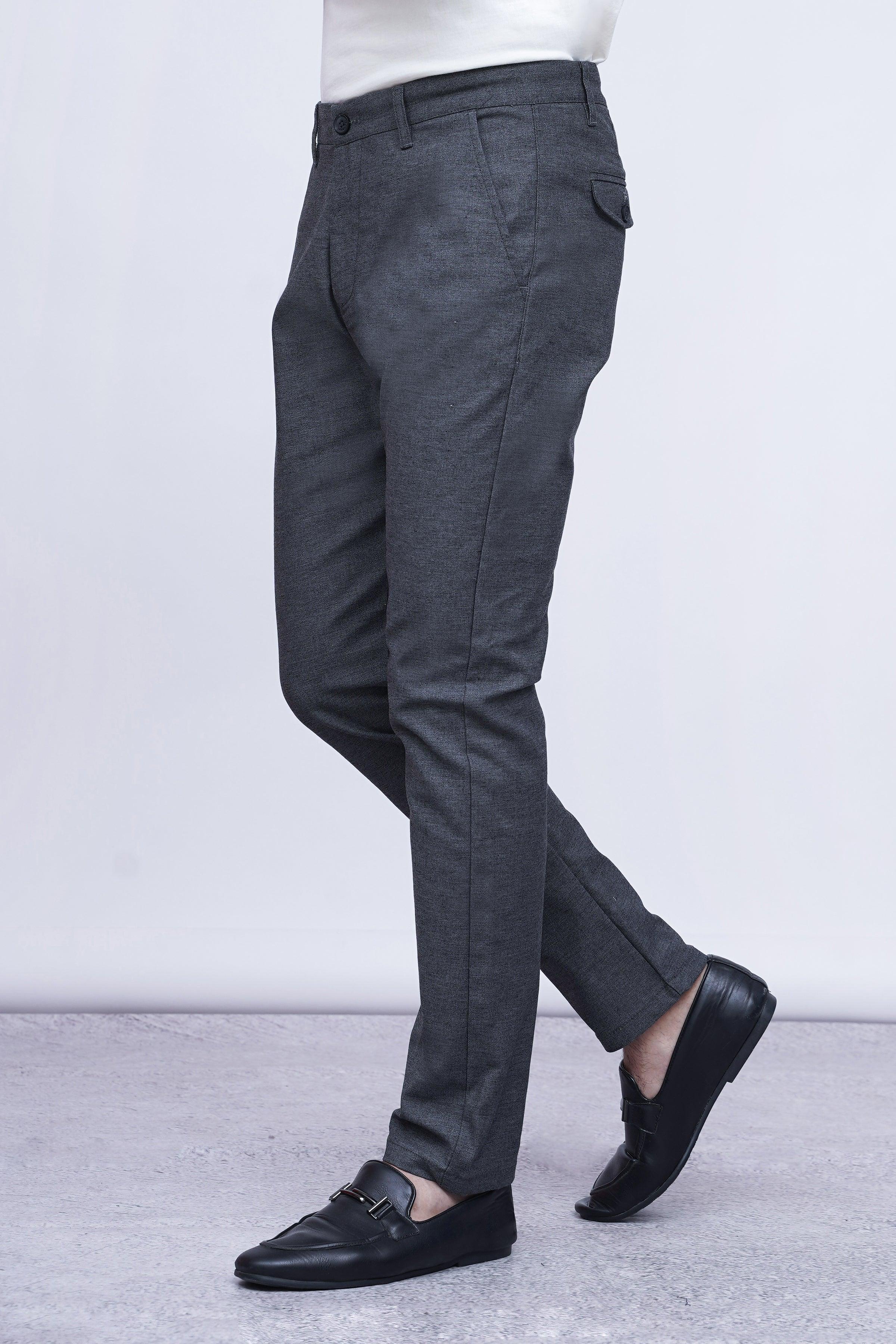 CASUAL PANT CROSS POCKET CHARCOAL at Charcoal Clothing