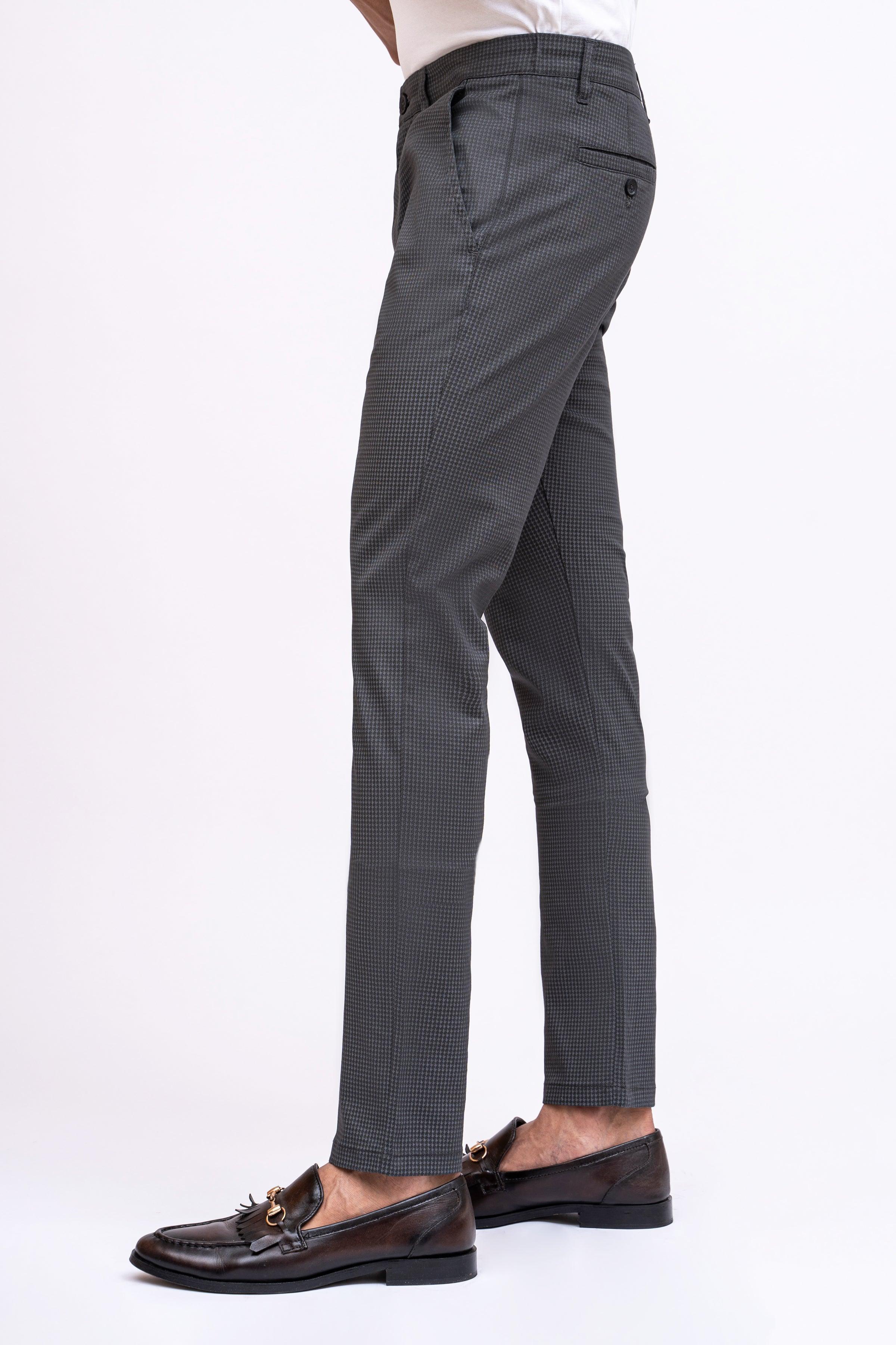 CASUAL PANT CROSS POCKET DARK GREY at Charcoal Clothing