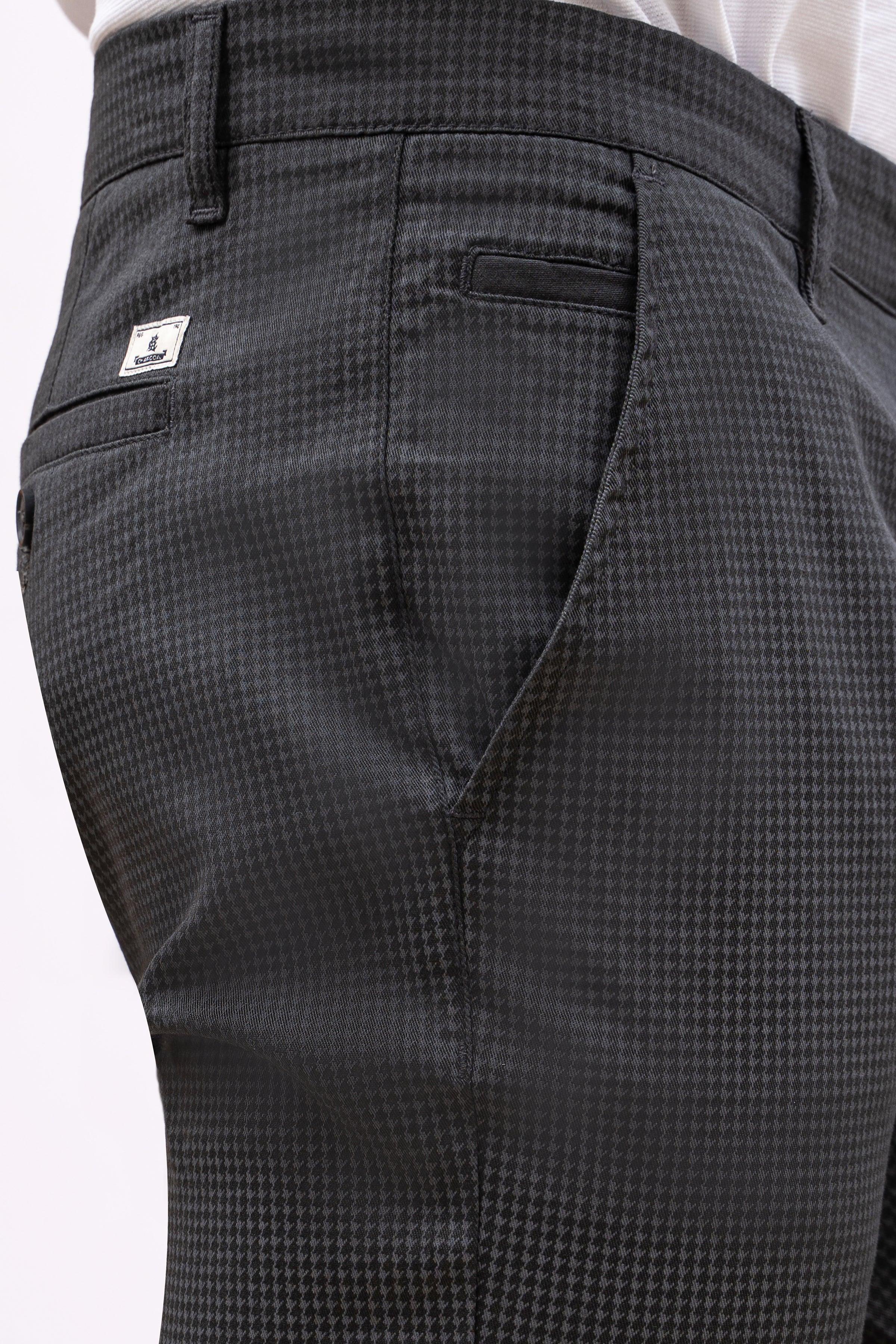 CASUAL PANT CROSS POCKET DARK GREY at Charcoal Clothing