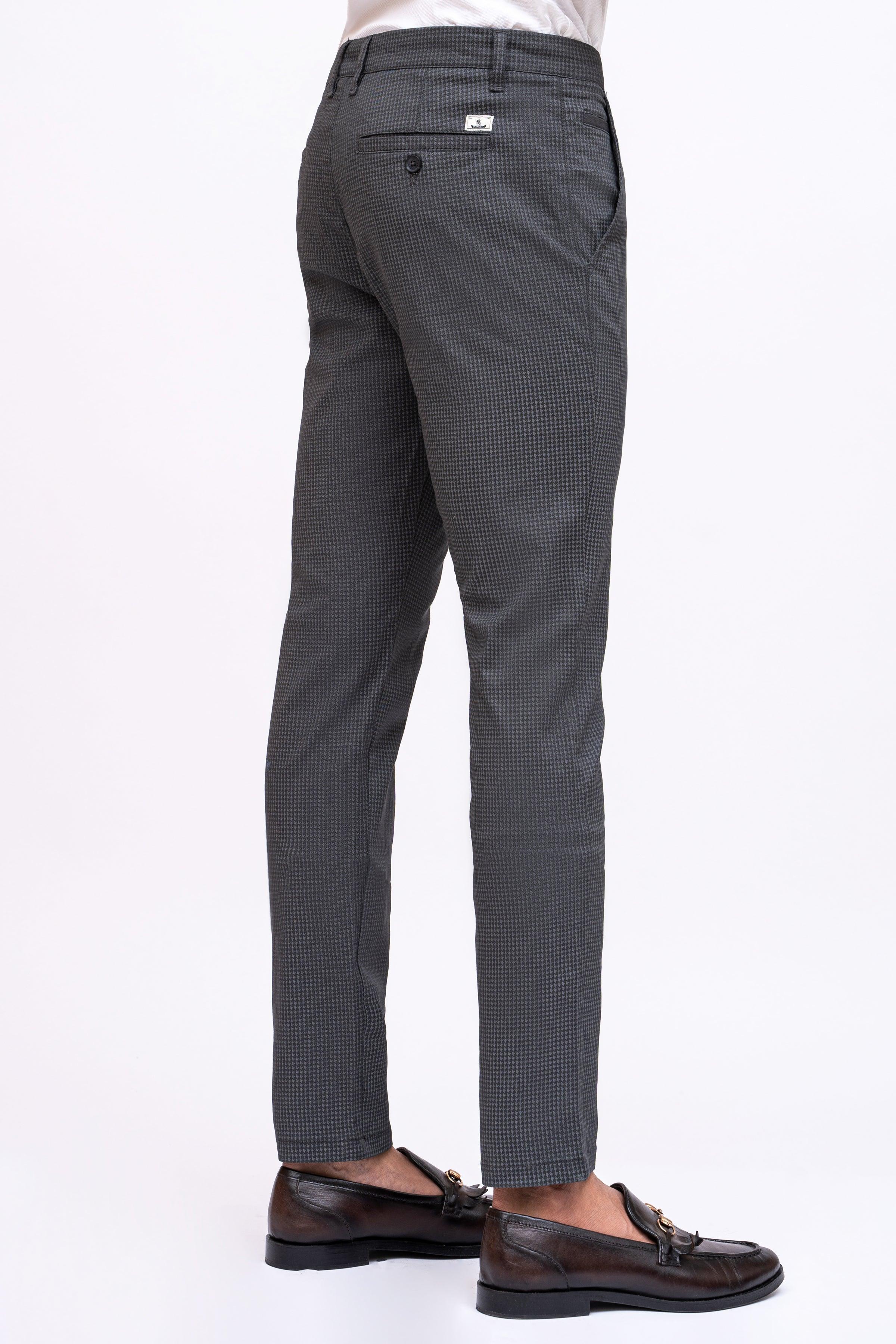 CASUAL PANT CROSS POCKET DARK GREY at Charcoal Clothing