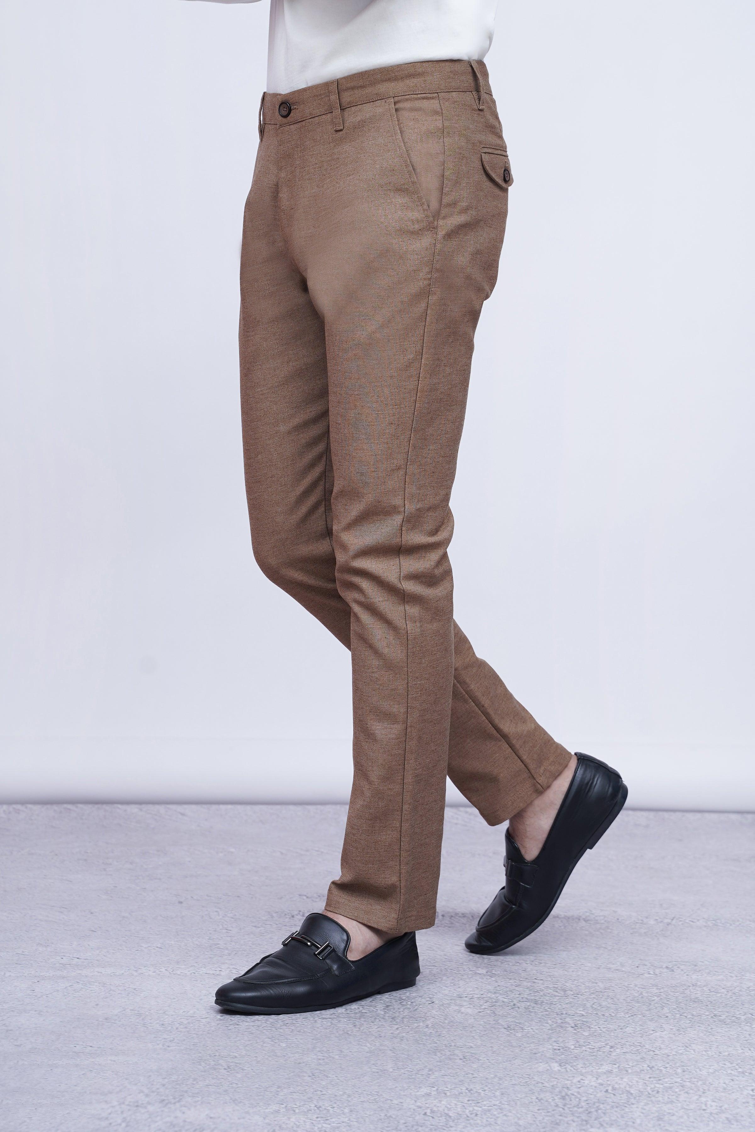 CASUAL PANT CROSS POCKET KHAKI at Charcoal Clothing