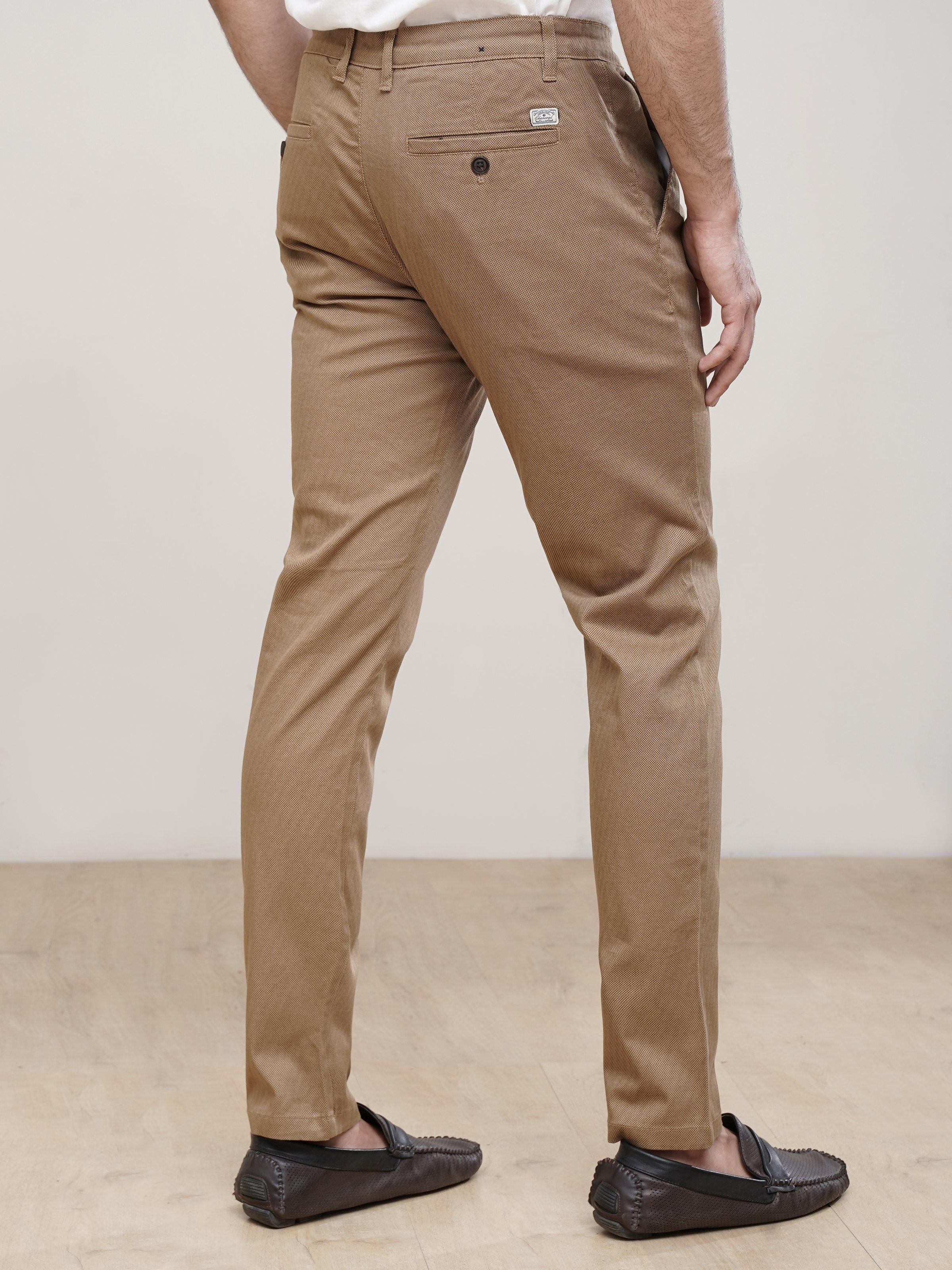CASUAL PANT CROSS POCKET KHAKI at Charcoal Clothing