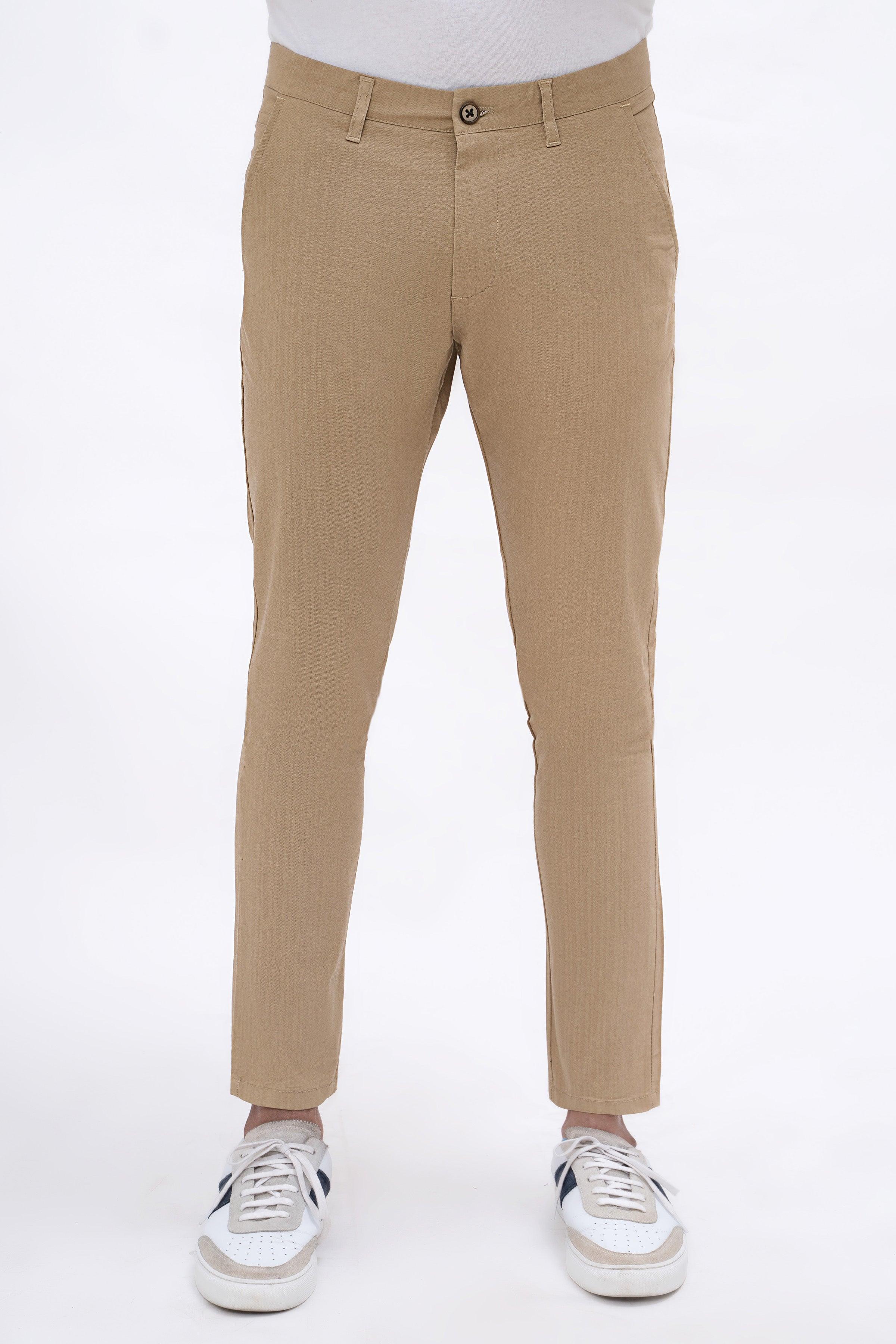 CASUAL PANT CROSS POCKET KHAKI at Charcoal Clothing