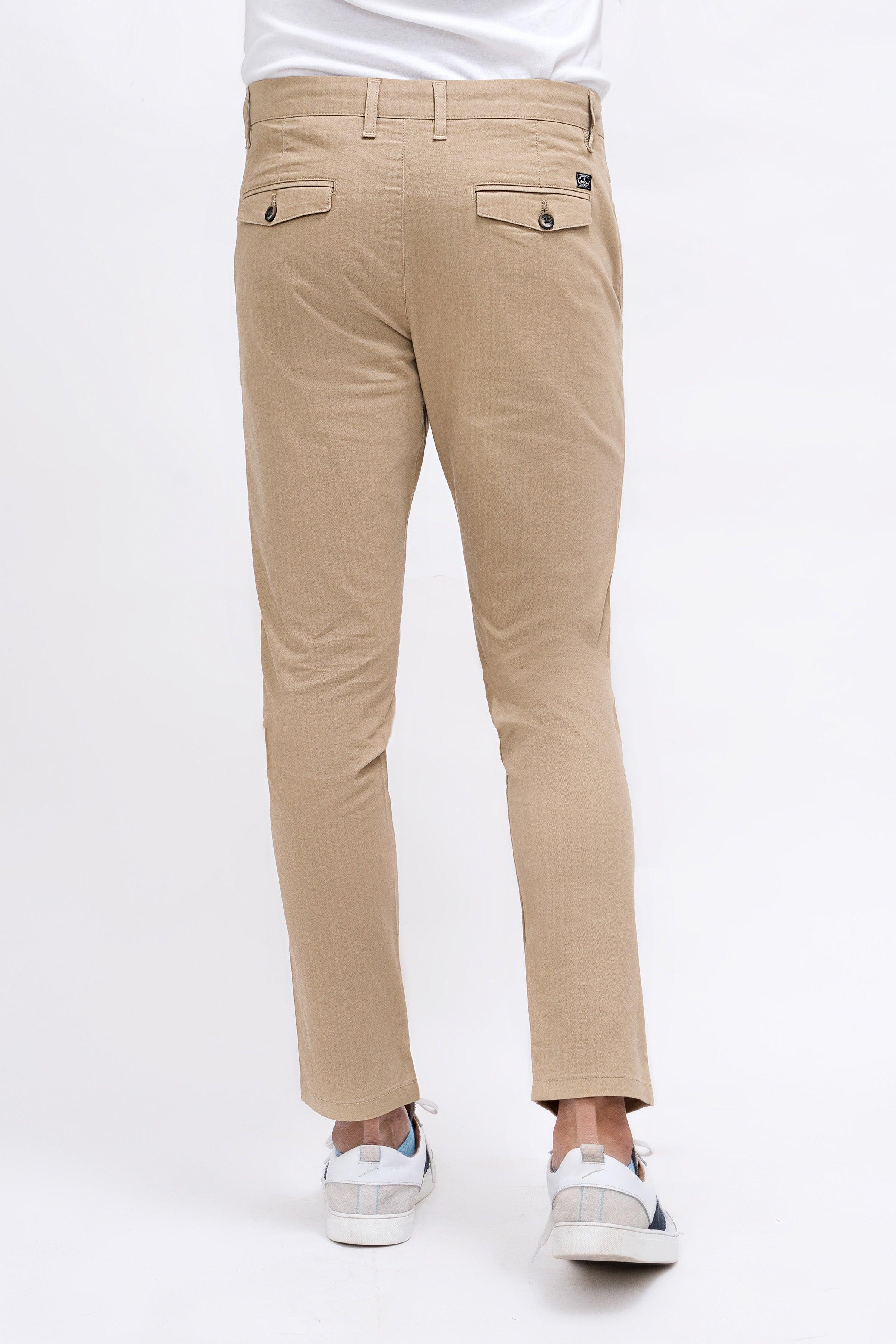 CASUAL PANT CROSS POCKET KHAKI at Charcoal Clothing